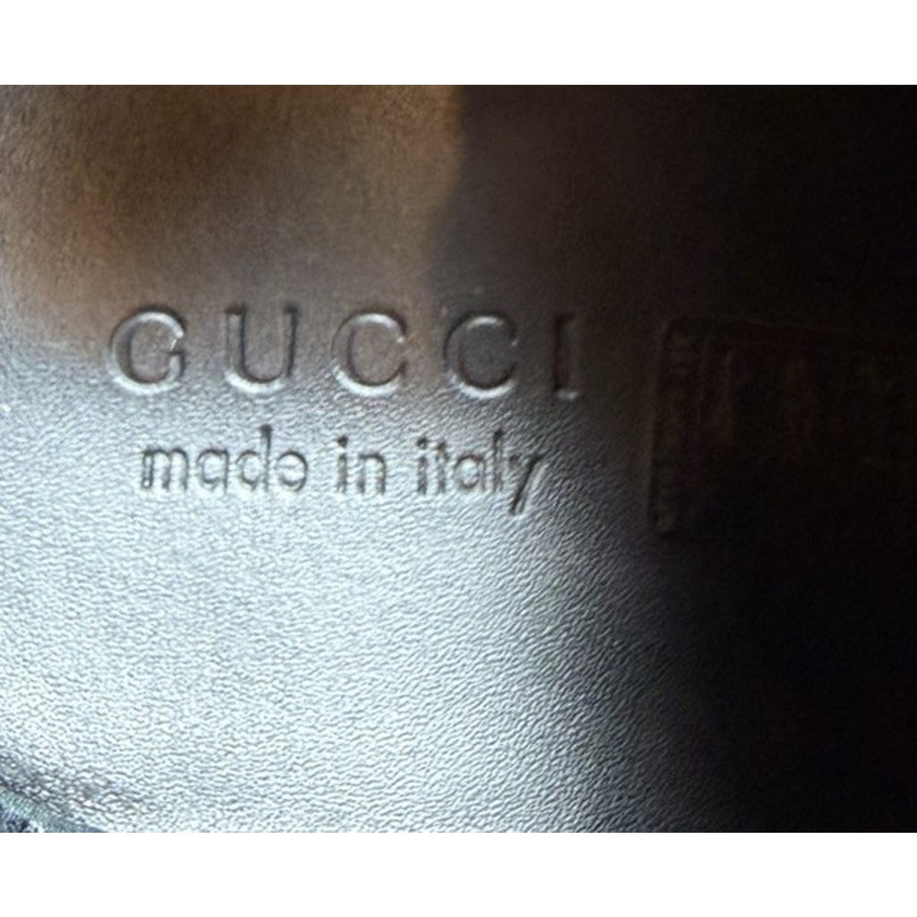 size 11.5US - Gucci Double Screener GG Black Red