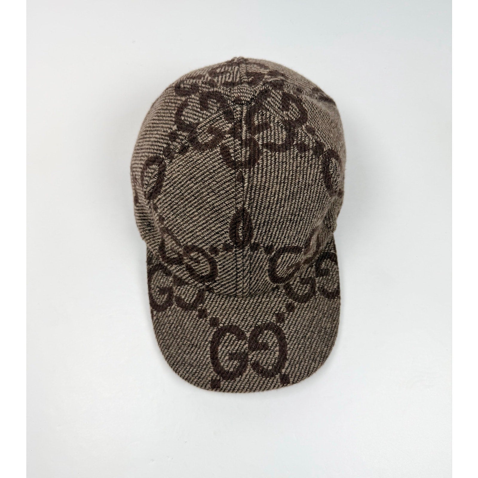 Gucci Jumbo Wool Cap Brown NEW with tags!