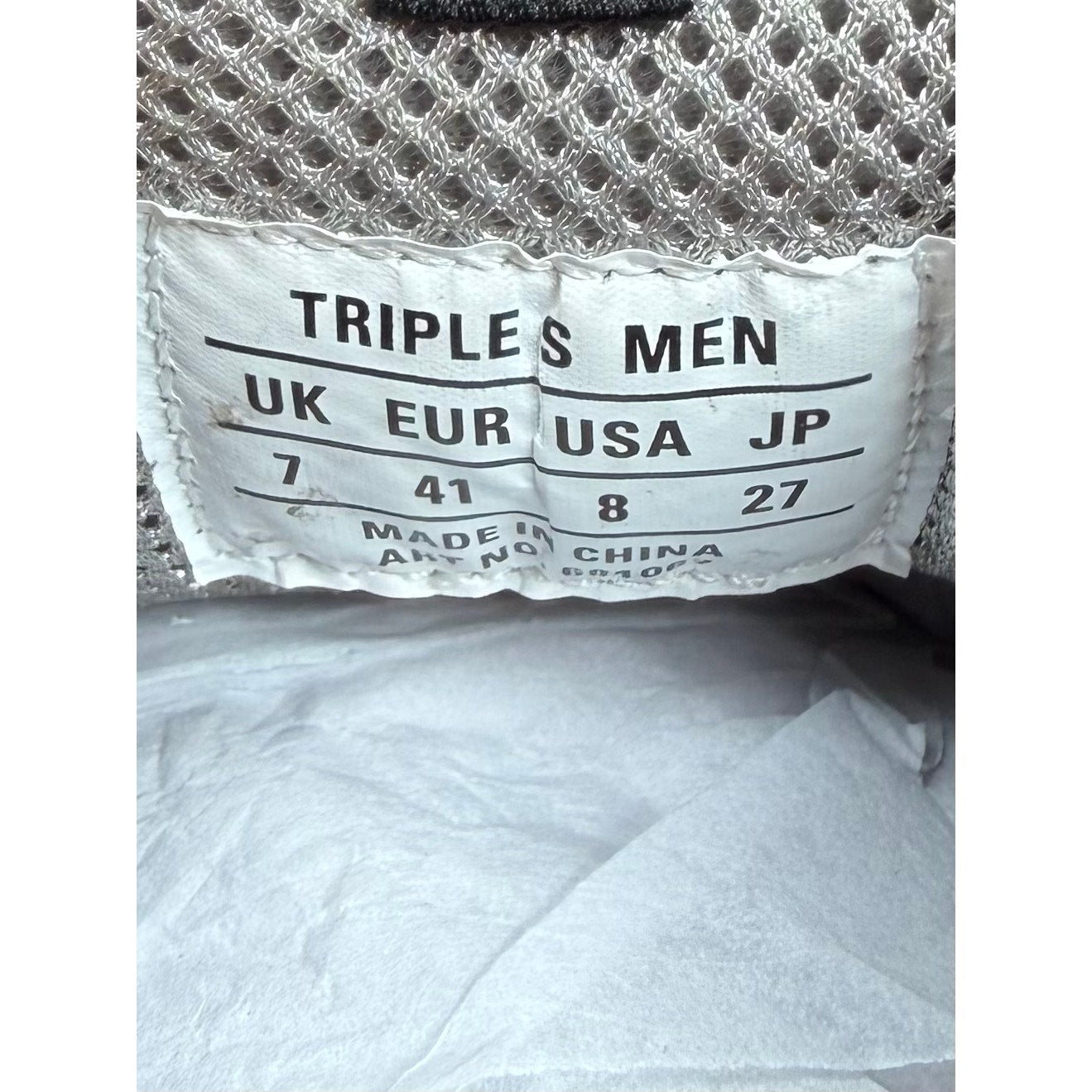 Size 41EU/8US - Gucci X Balenciaga Triple S