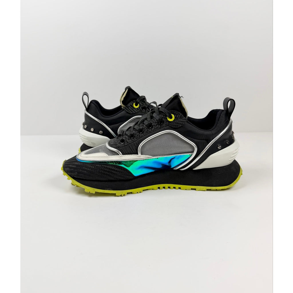 Size 8 - Balmain Racer Low Top Sneakers