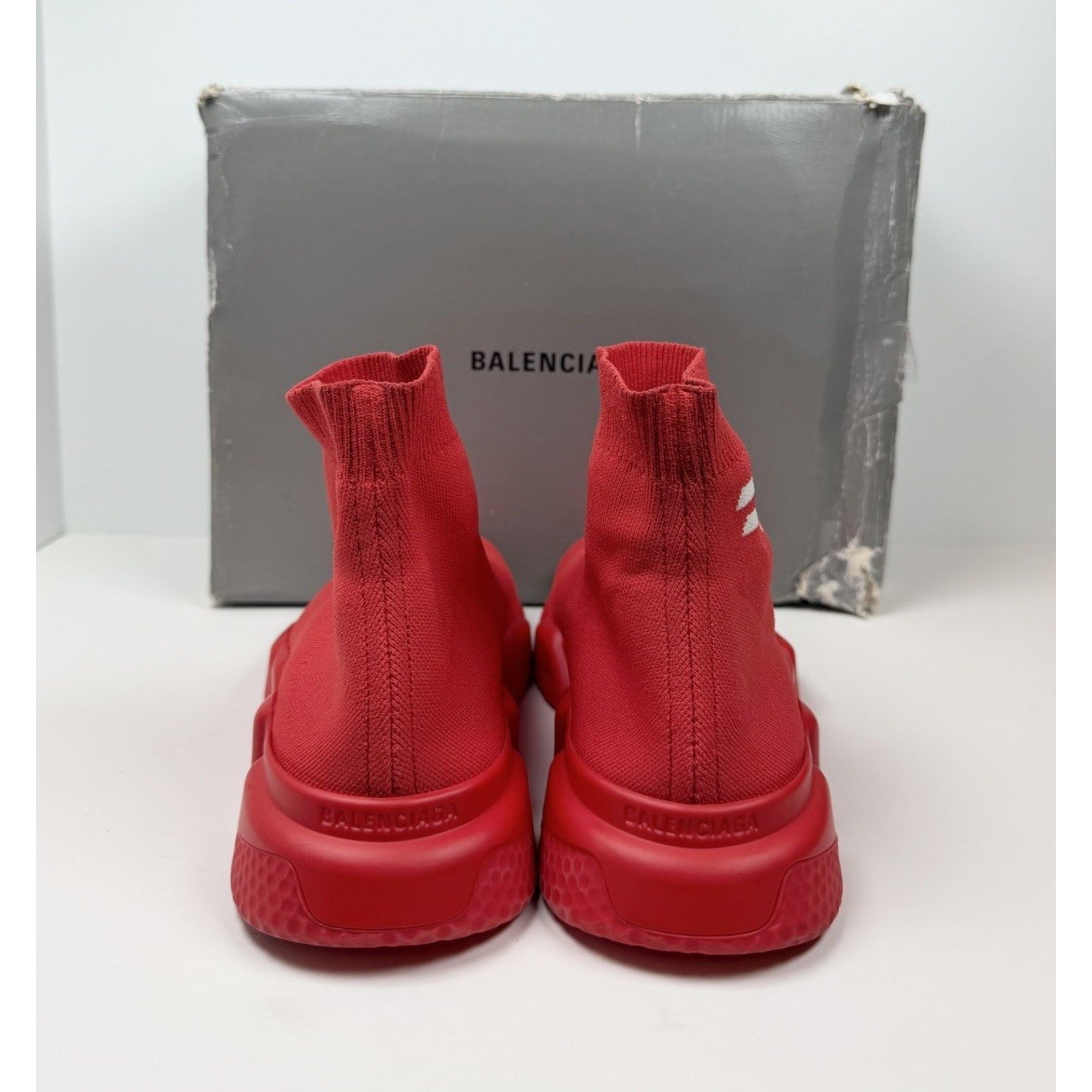 Size 42EU/9US - Balenciaga Speed Soccer Runner Intense Red