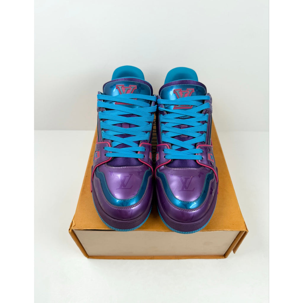 Size 8LV/9US - Louis Vuitton Trainer Purple Teal