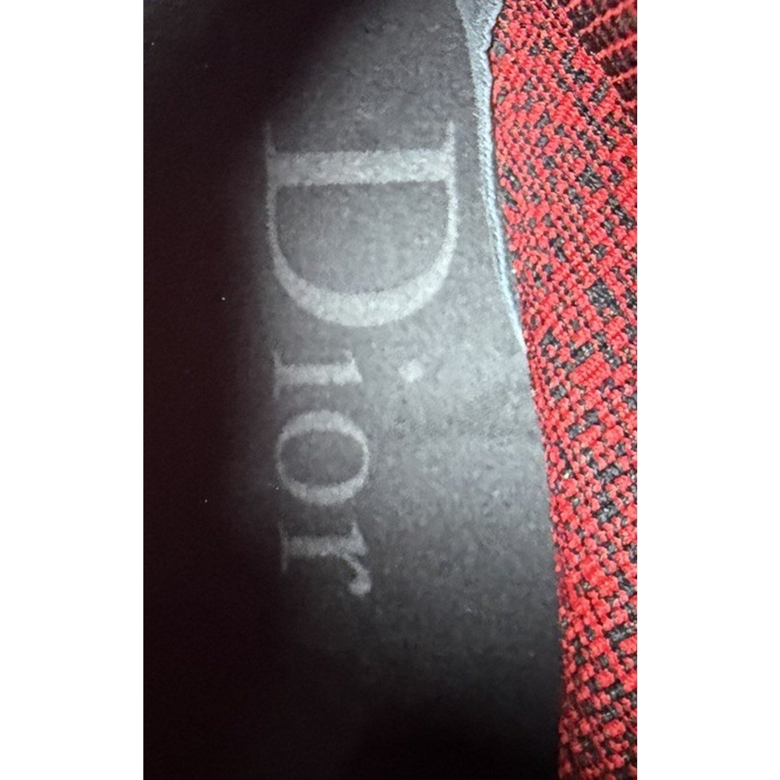 Size 45EU/12US - Dior B21 Red Sock High Top Sneakers