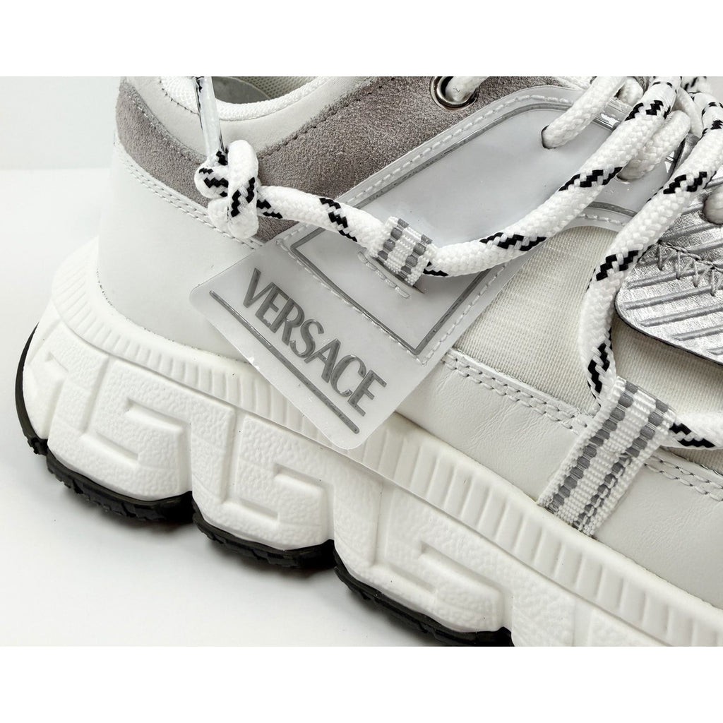 Size 40EU/7US - Versace Trigreca White Sneakers NEW!