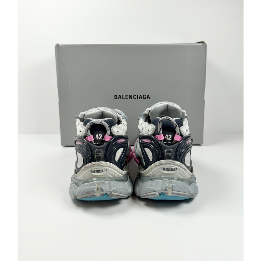 Size 42EU/9US - Balenciaga Runner Grey Pink Blue NEW