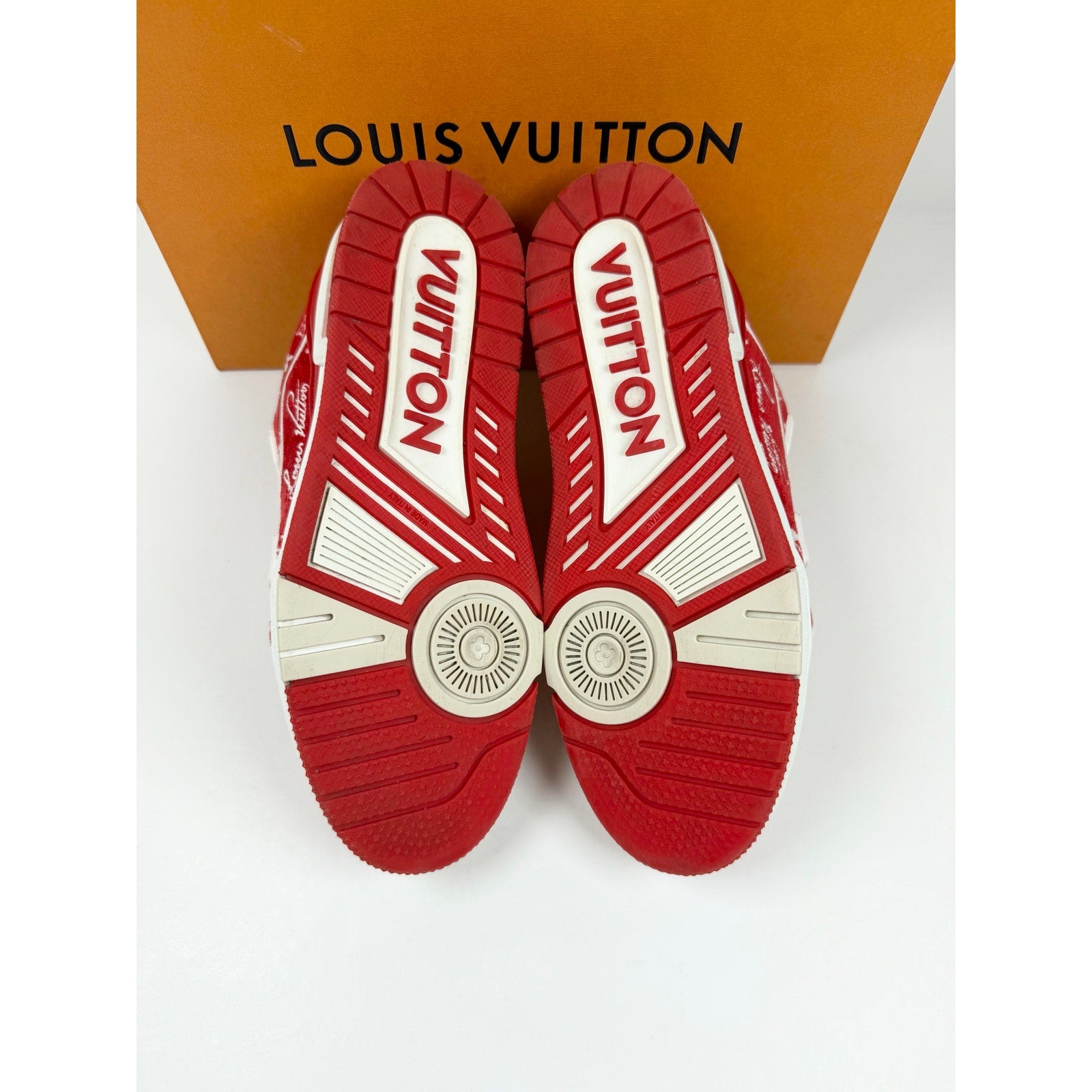 Size 7UK/8US - Louis Vuitton Monogram Textile Trainers