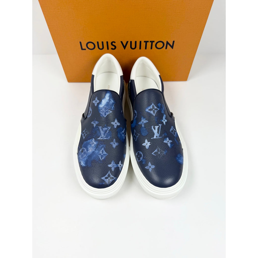 Size 7LV/8US - Louis Vuitton Ollie Watercolor Slip On NEW