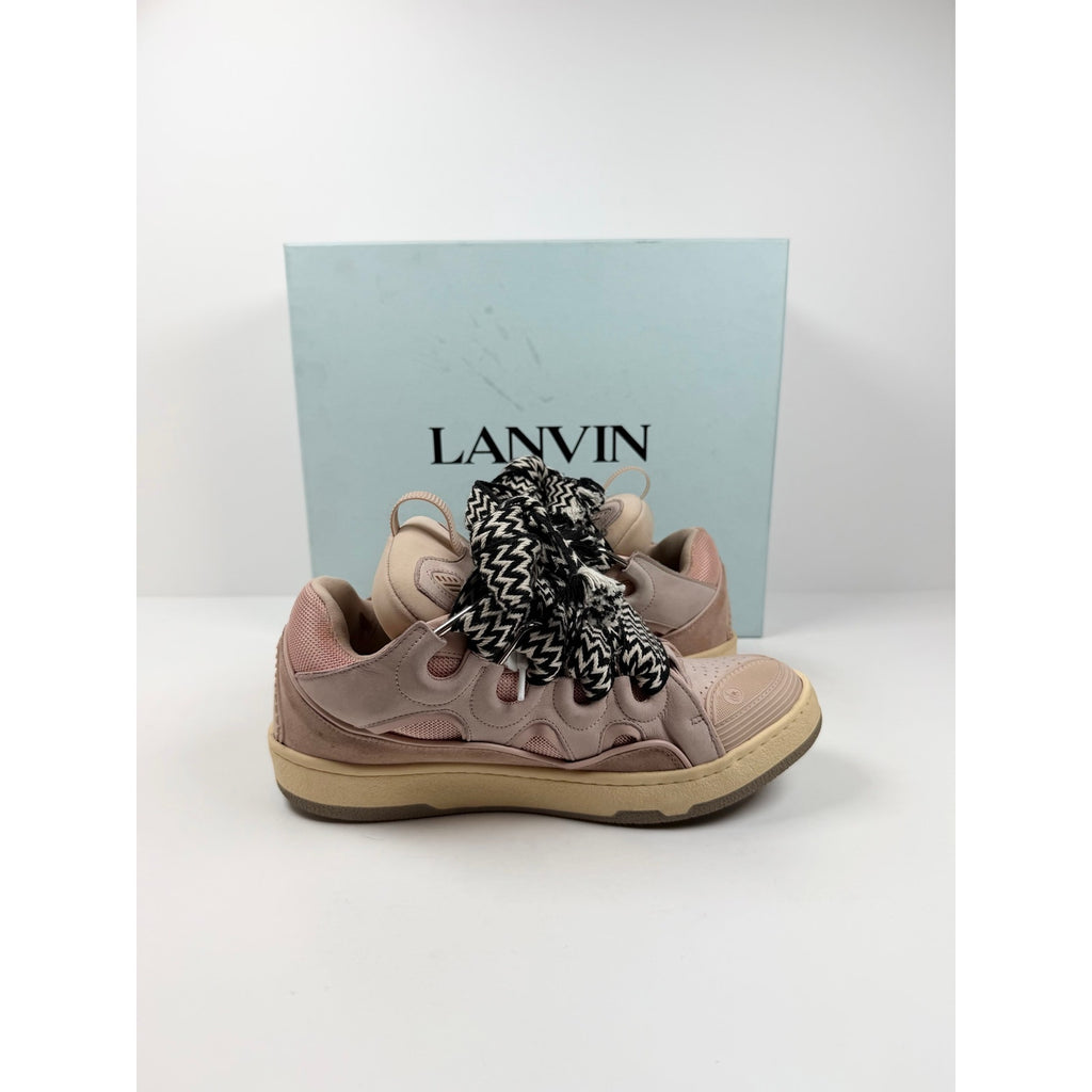 Size 42EU/9US - Lanvin Curb Pink Sneakers
