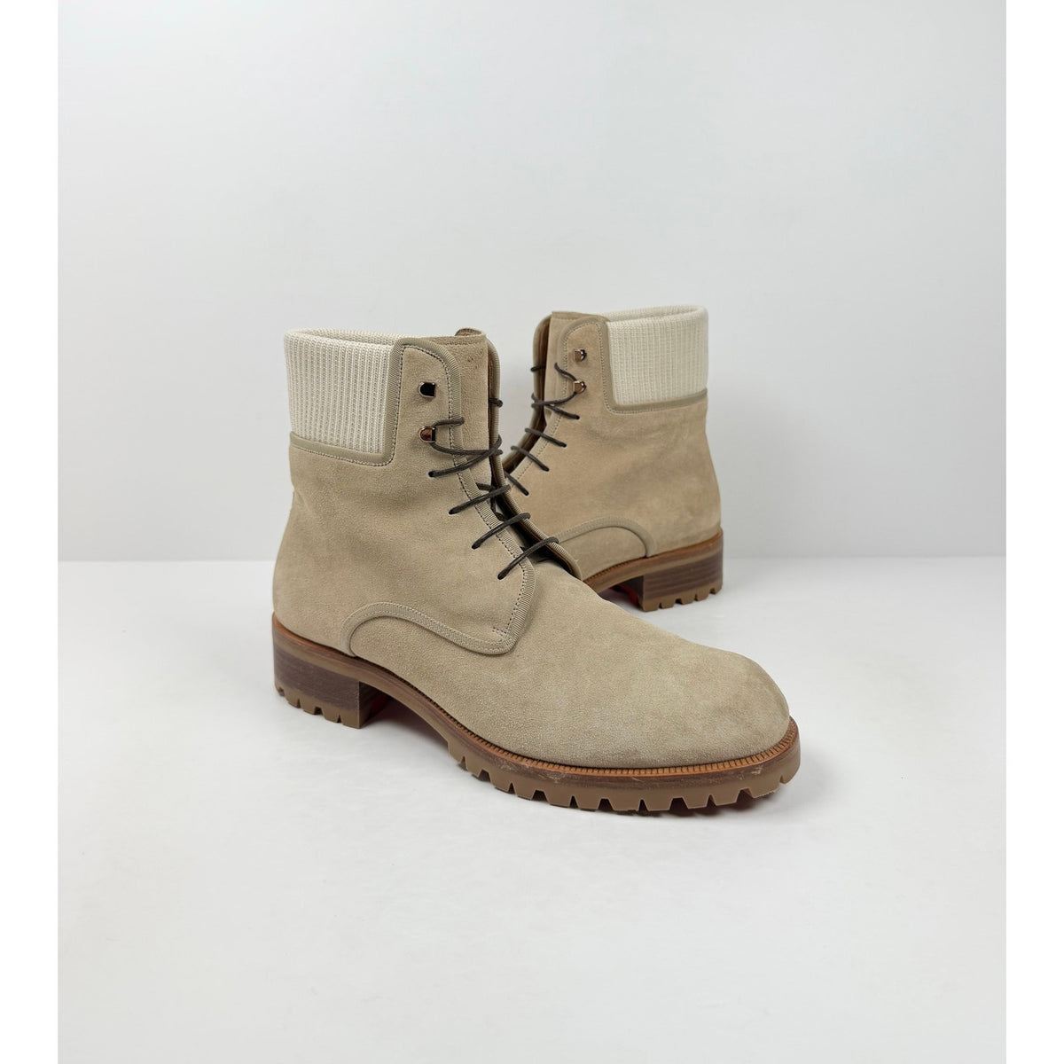 Size 9.5 - Christian Louboutin Trapman Suede Boots