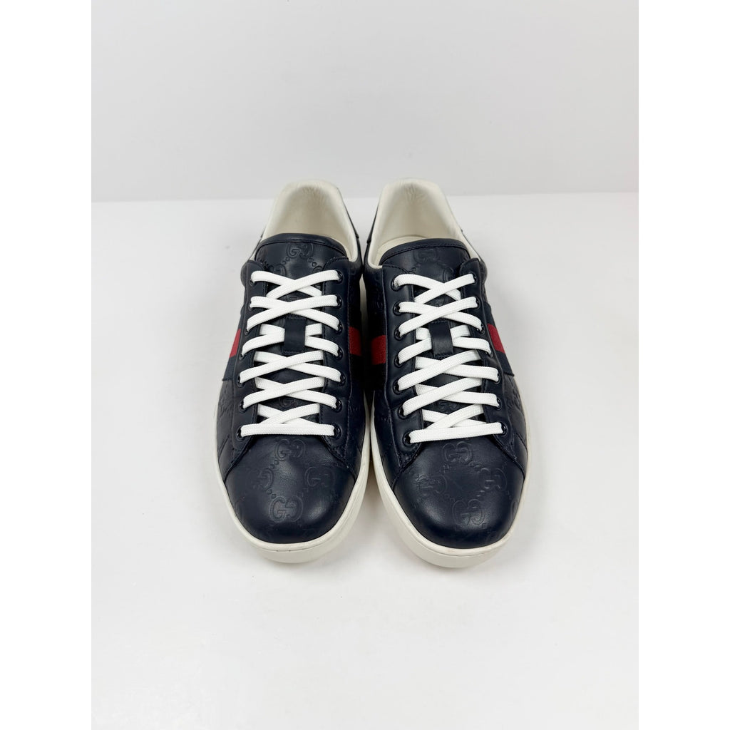 Size 8US - Gucci Ace GG Leather Monogram