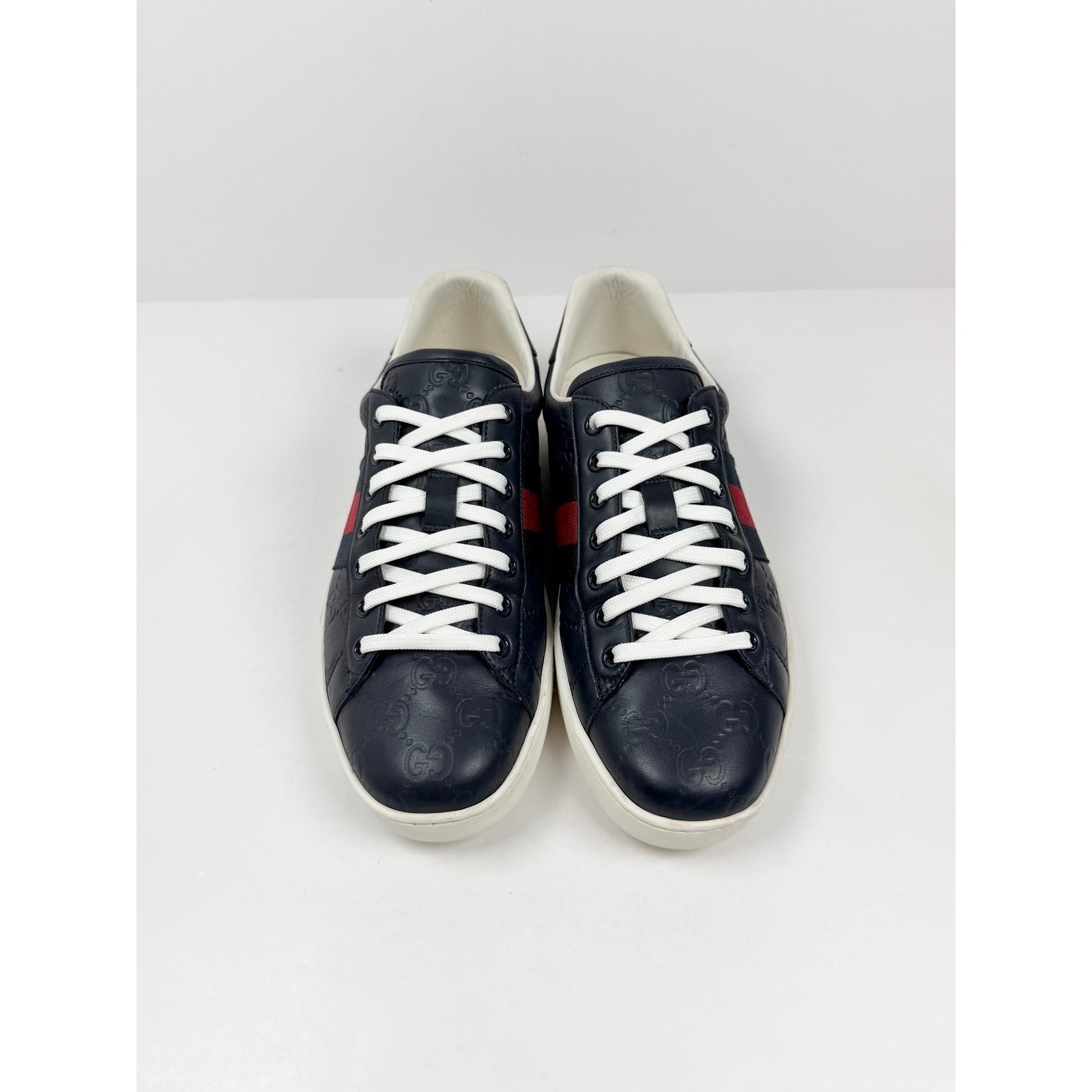 Size 8US - Gucci Ace GG Leather Monogram