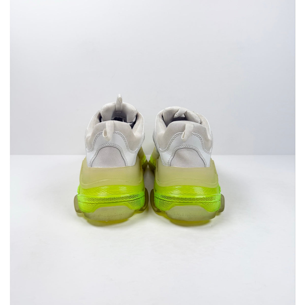 Size 45EU/12US - Balenciaga Triple S White Neon