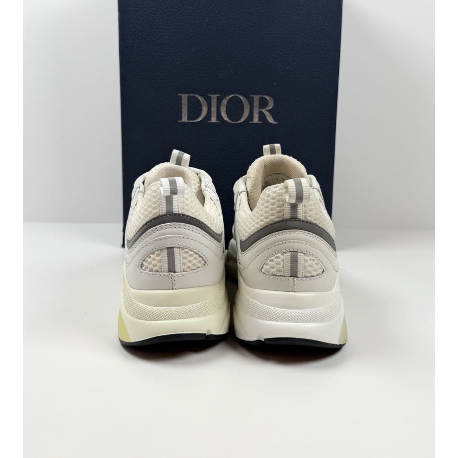 Size 38EU/8W - Dior B22 White Silver Women's NEW!