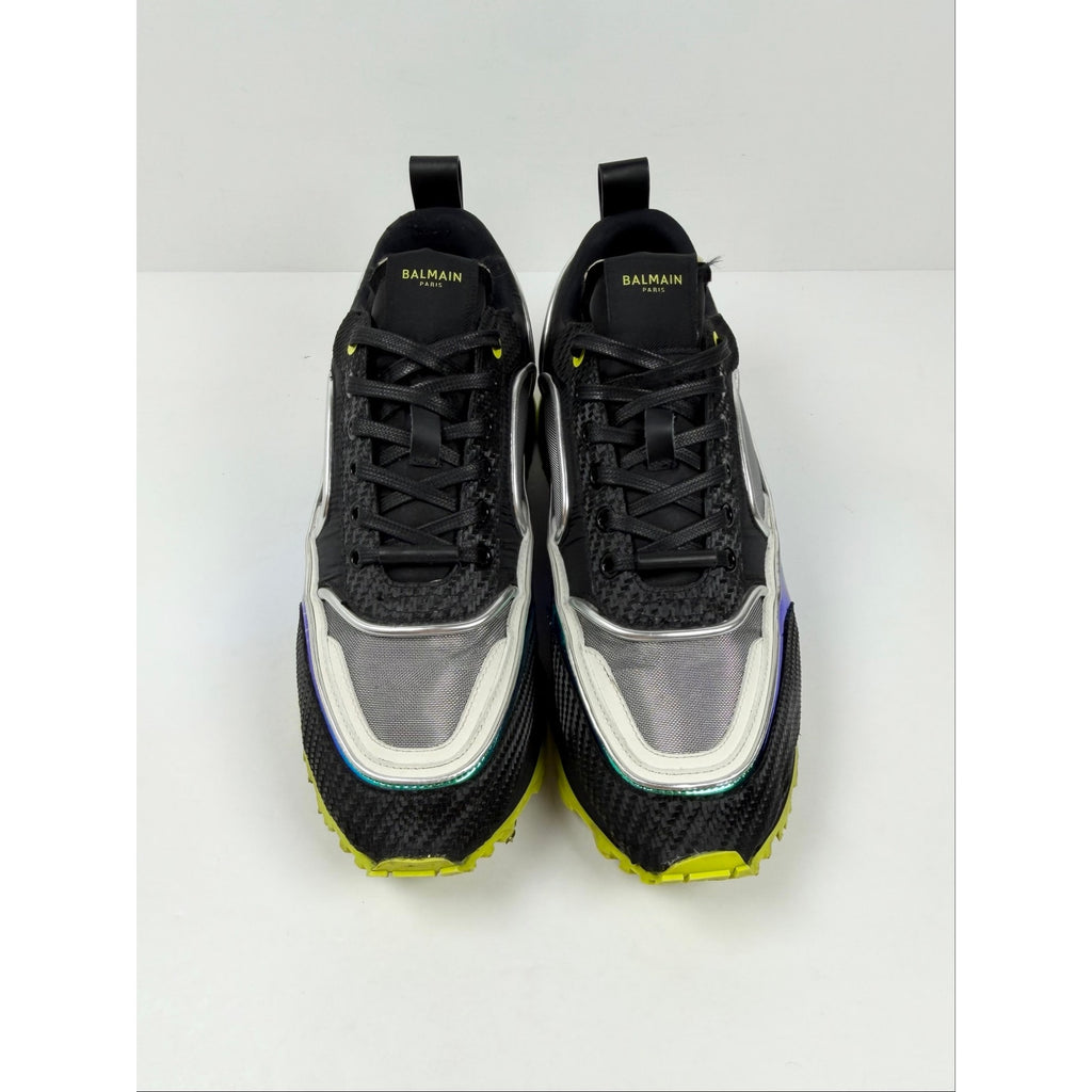 Size 8 - Balmain Racer Low Top Sneakers