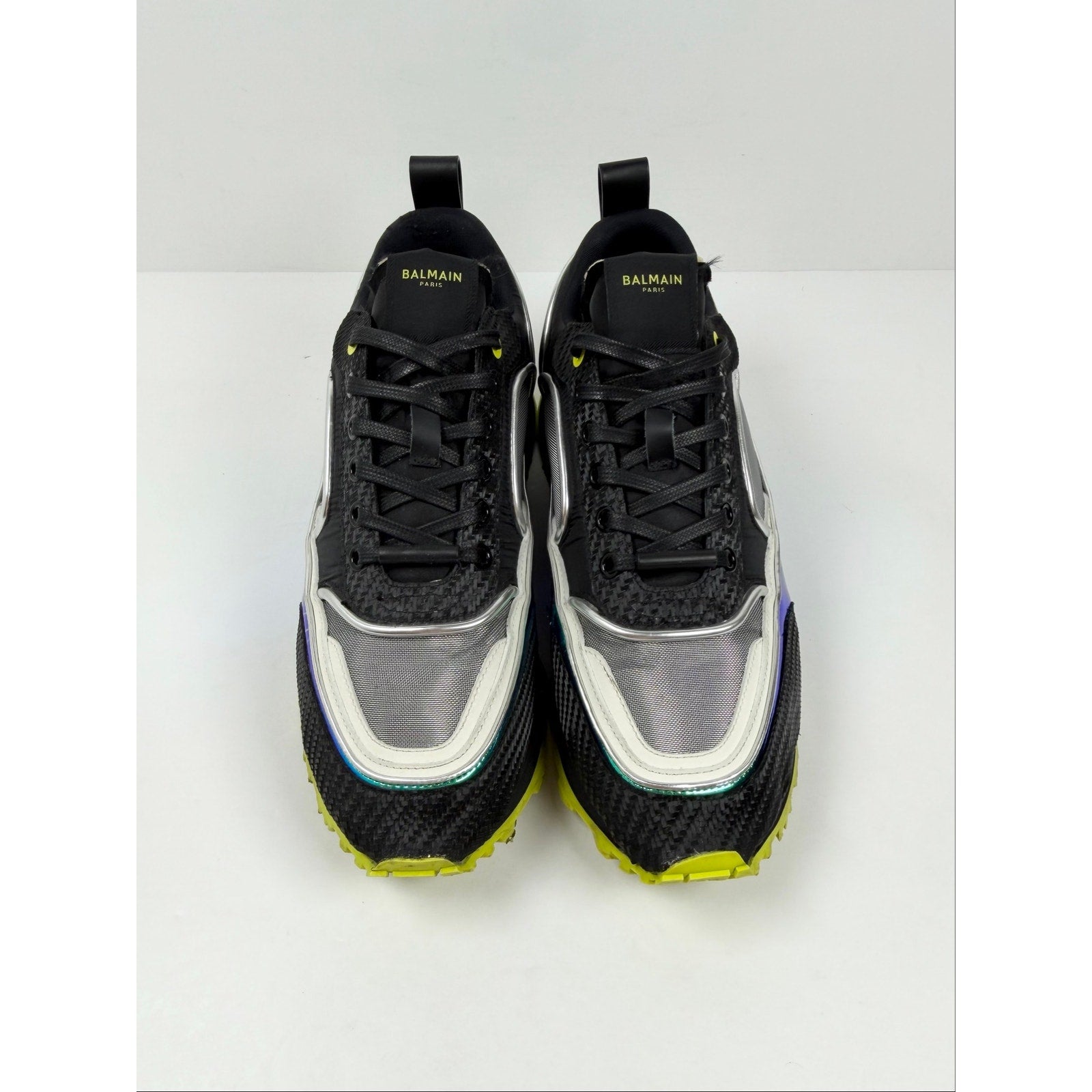 Size 8 - Balmain Racer Low Top Sneakers