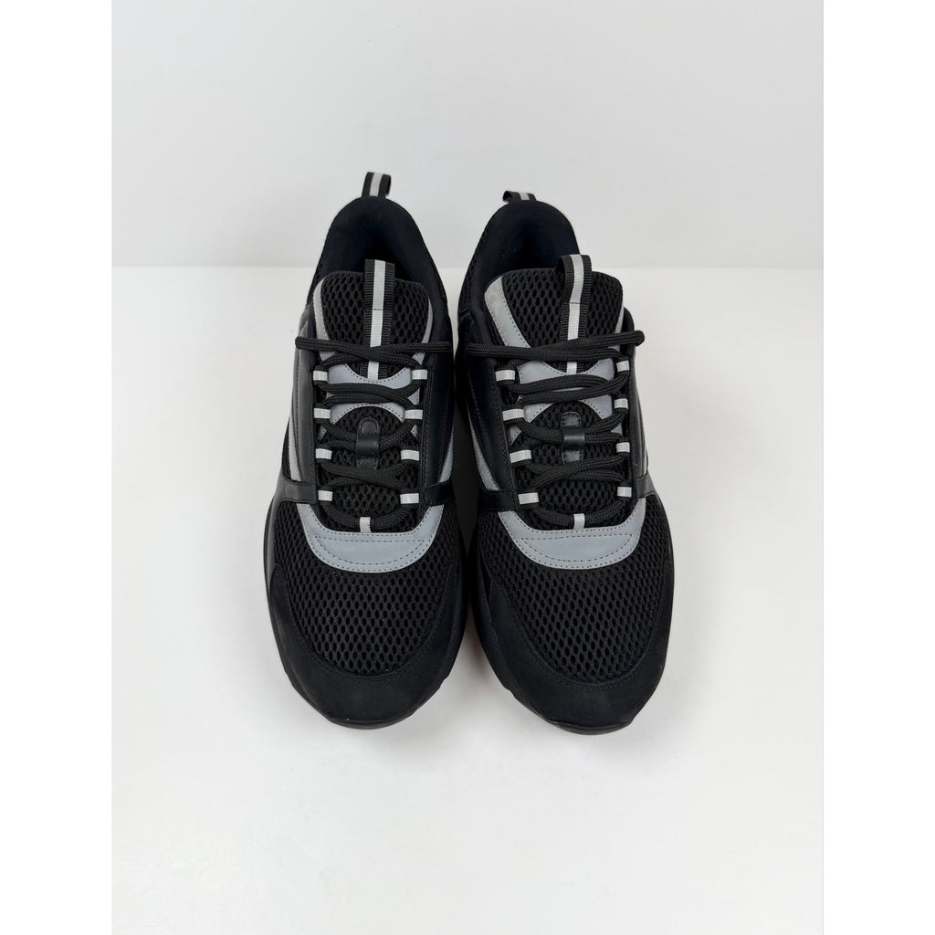 Size 46EU/13US - Dior B22 Black Silver Leather