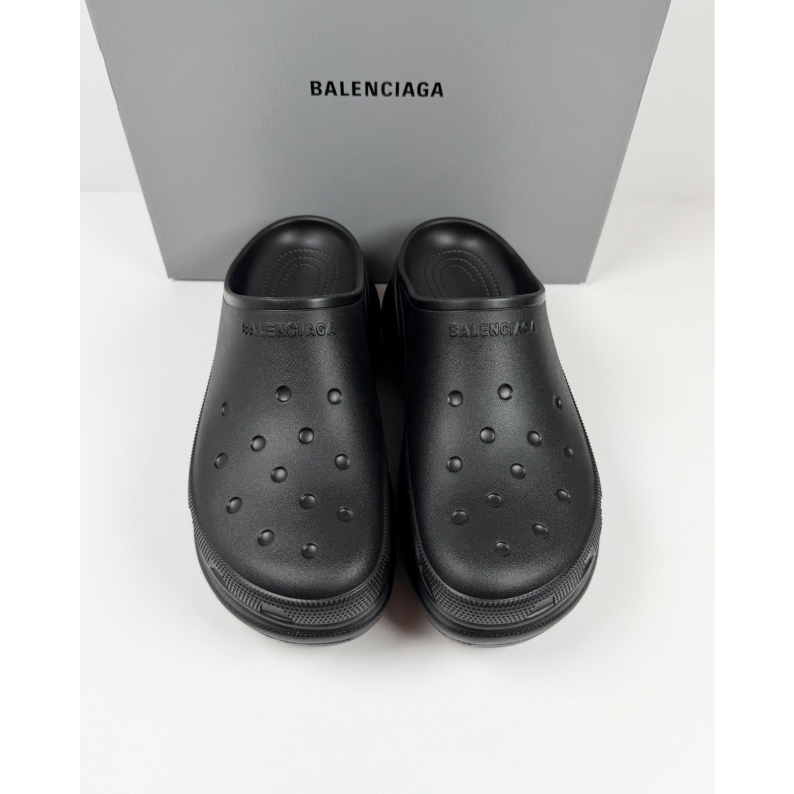 Size 12 - Balenciaga x Crocs Rubber Mules NEW!