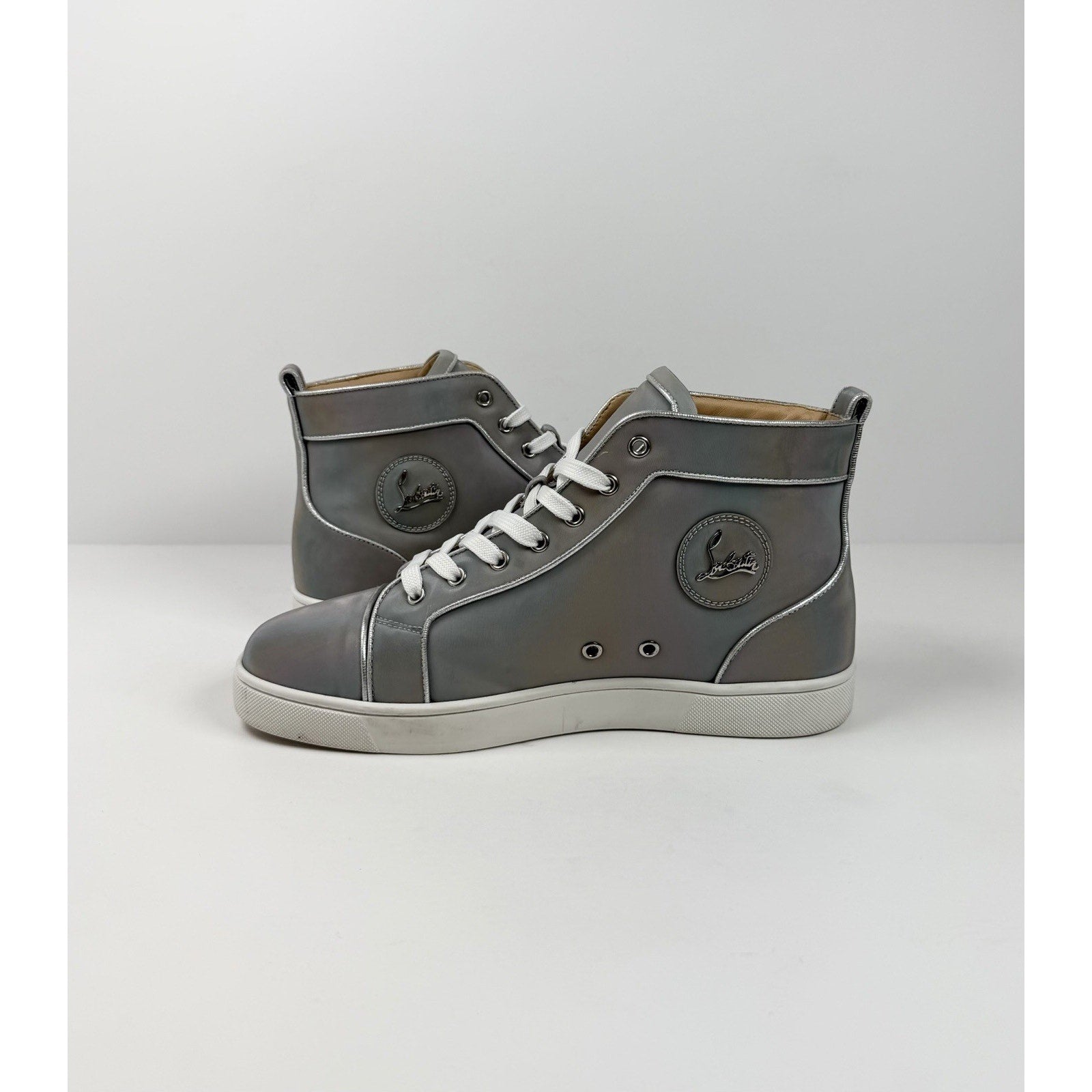 Size 44EU/11US - Christian Louboutin Reflective High Top