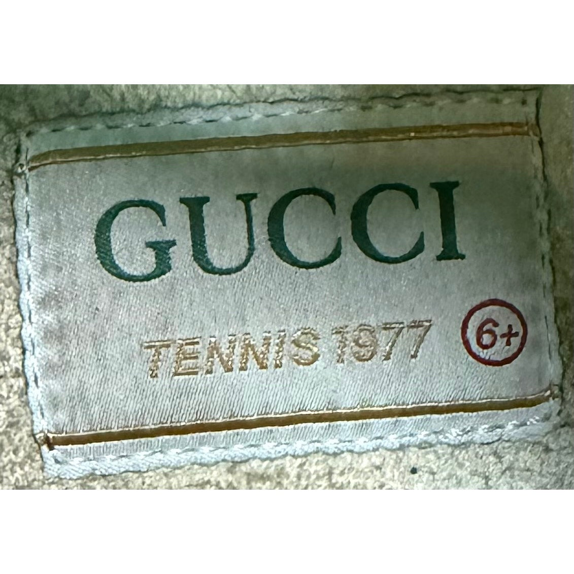 Size 7US - Gucci 1977 Canvas High Top