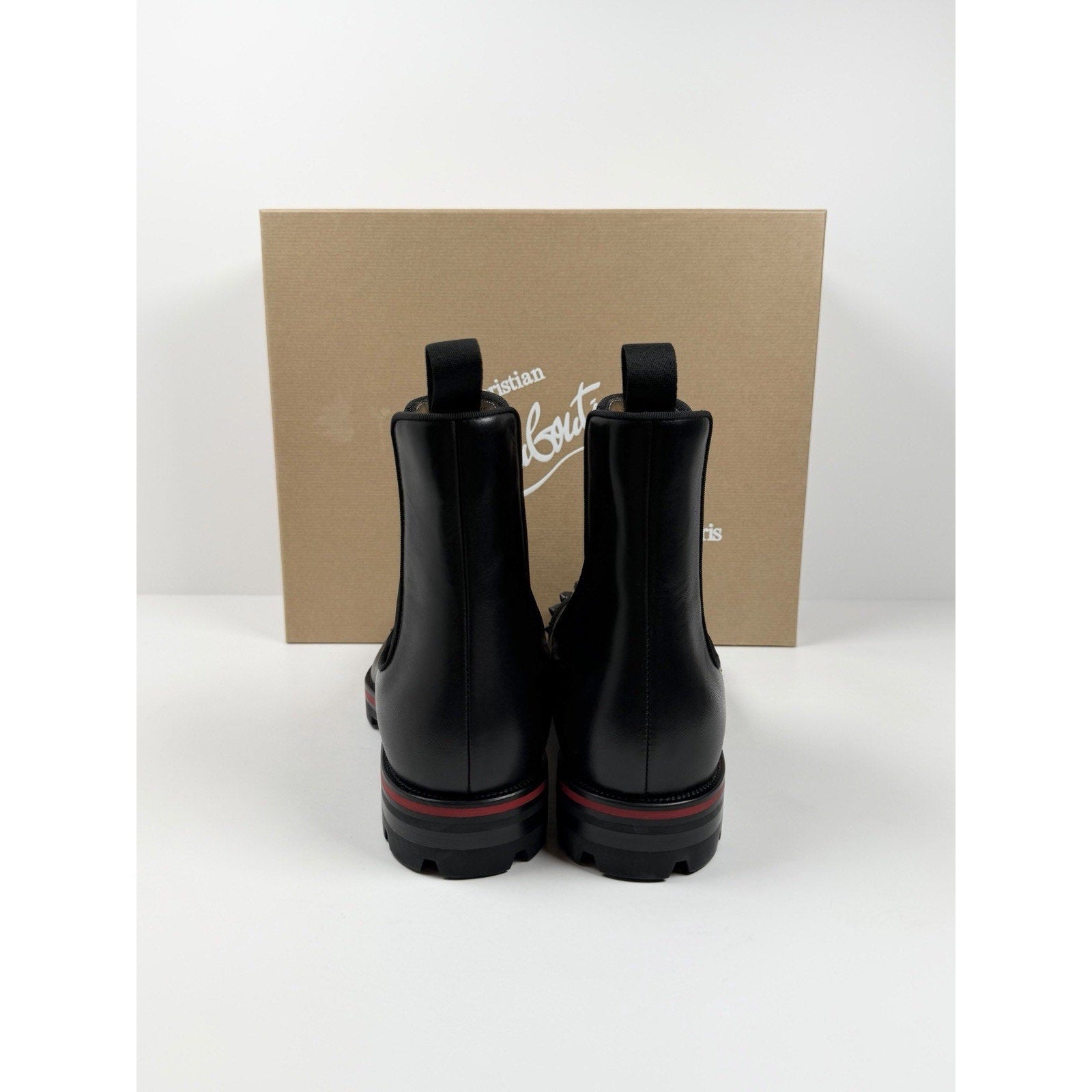 Size 41EU/8US - Christian Louboutin Melon Spikes Boots NEW