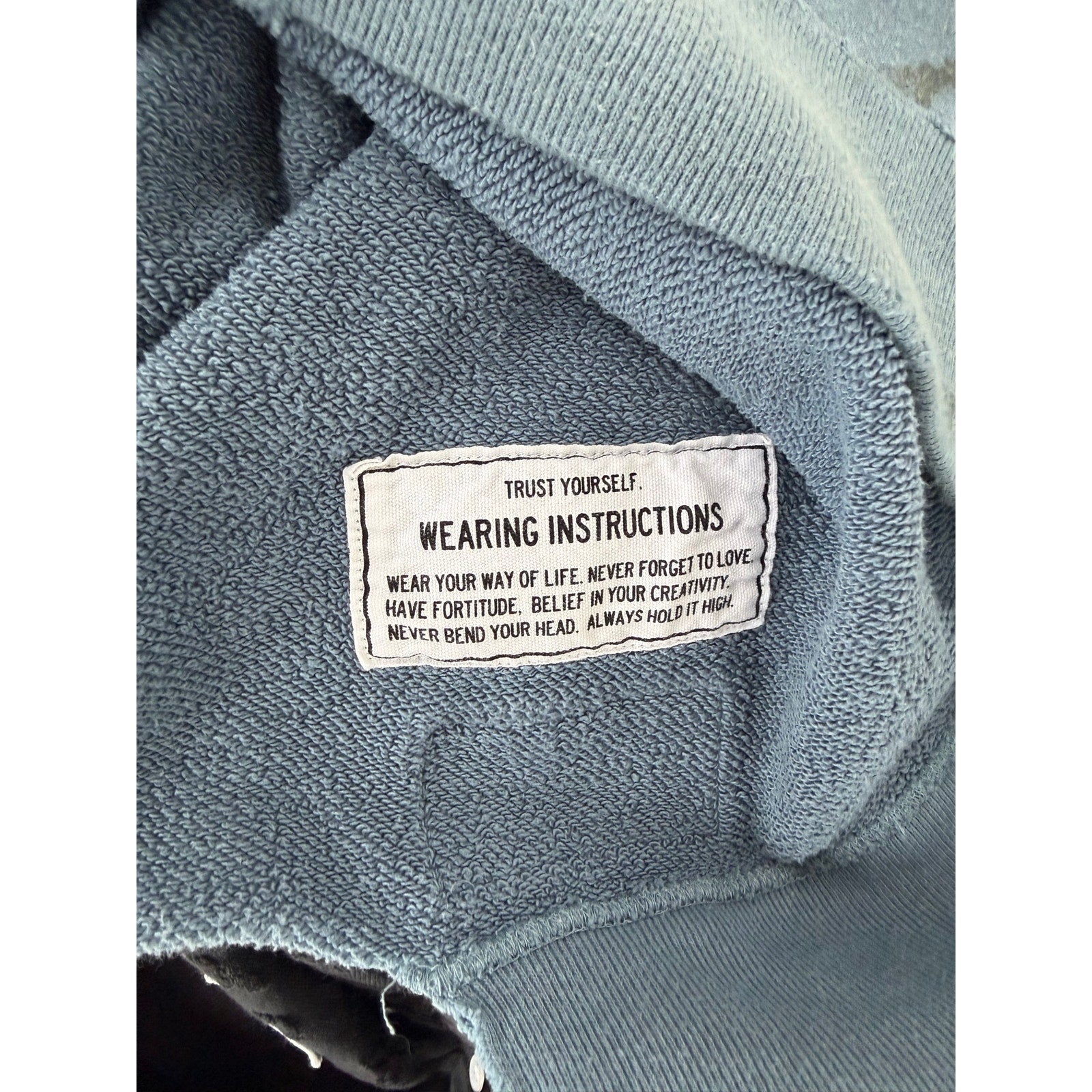 Size XL - Maison Mihara Yasuhiro Distressed Look Crewneck