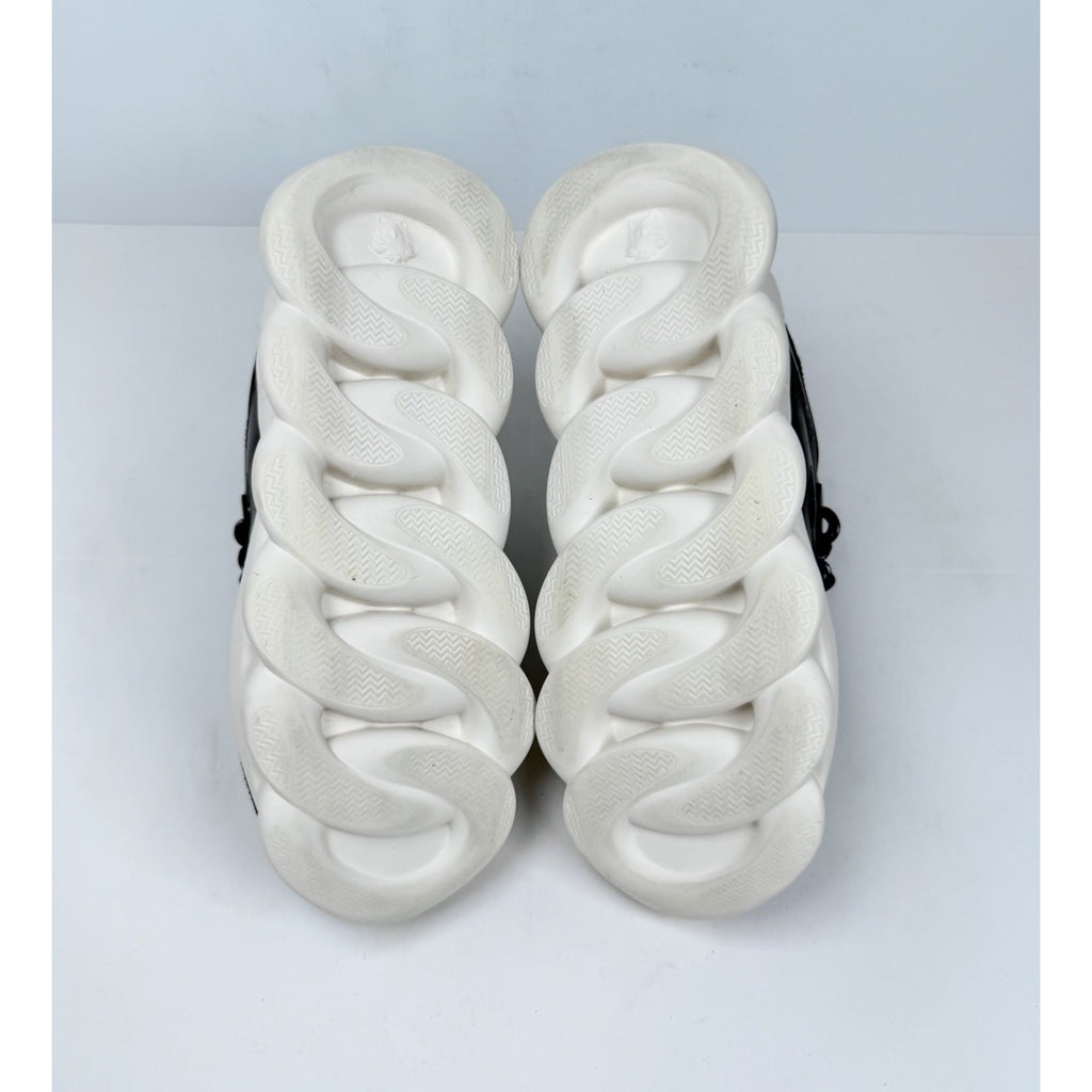 Size 40EU/7US - Versace Chain Reaction Black Sneakers🖤 RETAIL $1K!