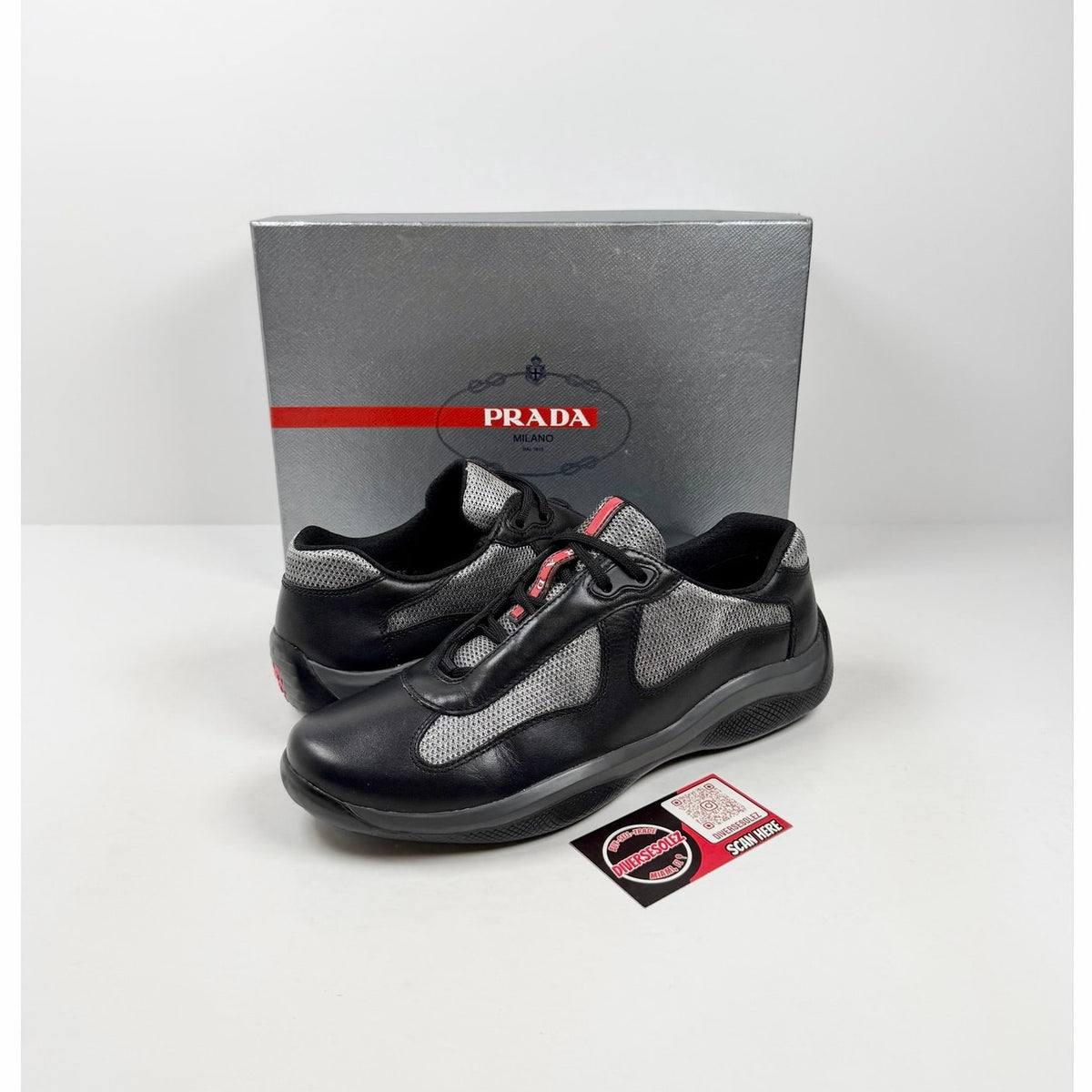 Size 7UK/8US - Prada Americas Cup Leather