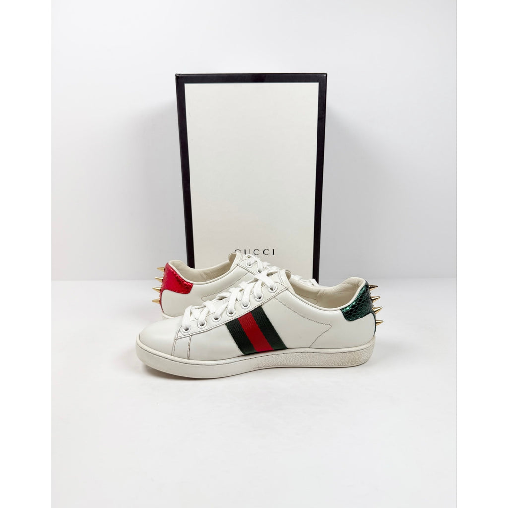 Size 36/6 - Gucci Ace Leather Low Top Womens’s