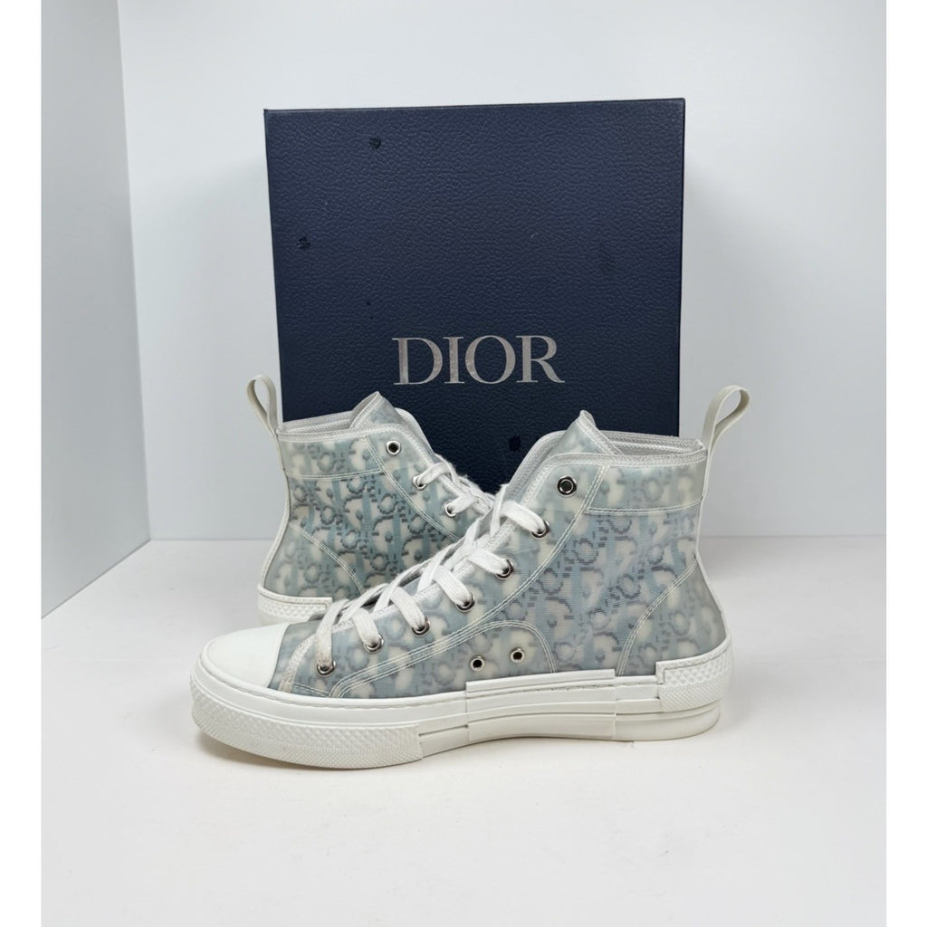 Size 40EU/7US - Dior B23 High Dior White/Blue Oblique