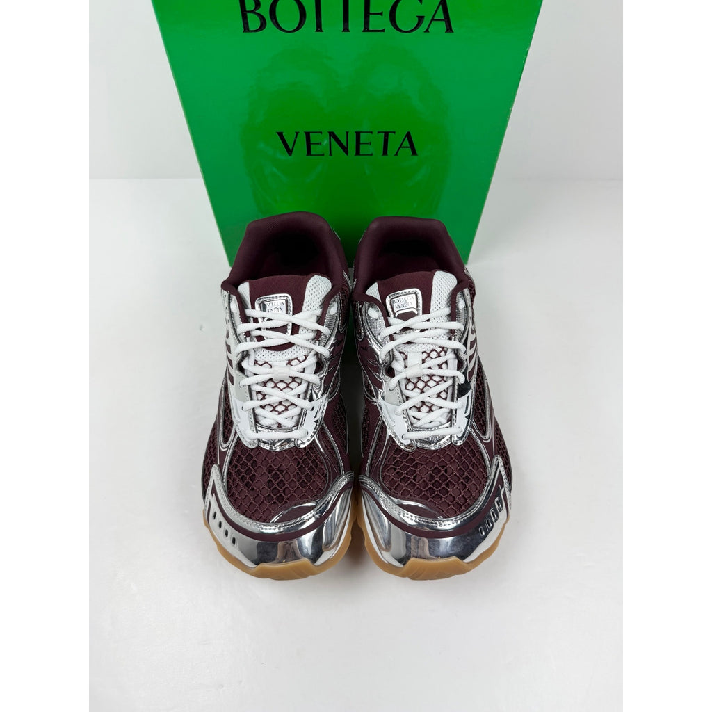 Size 44EU/11US - Bottega Veneta Orbit Barolo Silver NEW