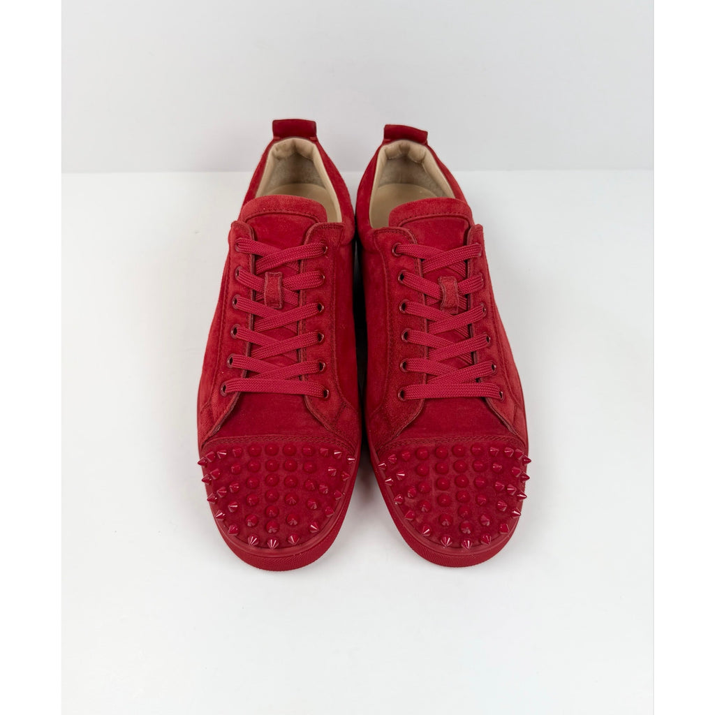 Size 45EU/12US - Christian Louboutin Red Suede Spike