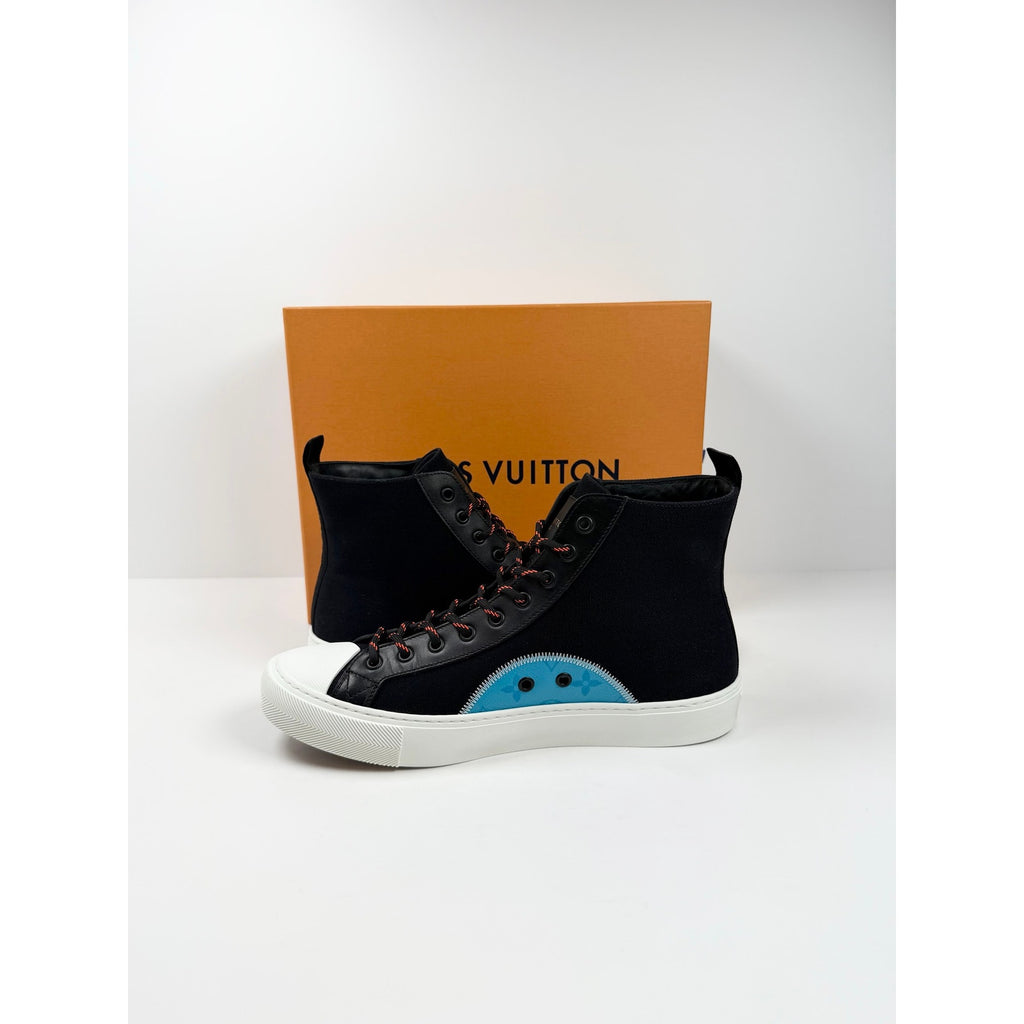 Size 8LV/9US - Louis Vuitton Tattoo High Black Orange NEW