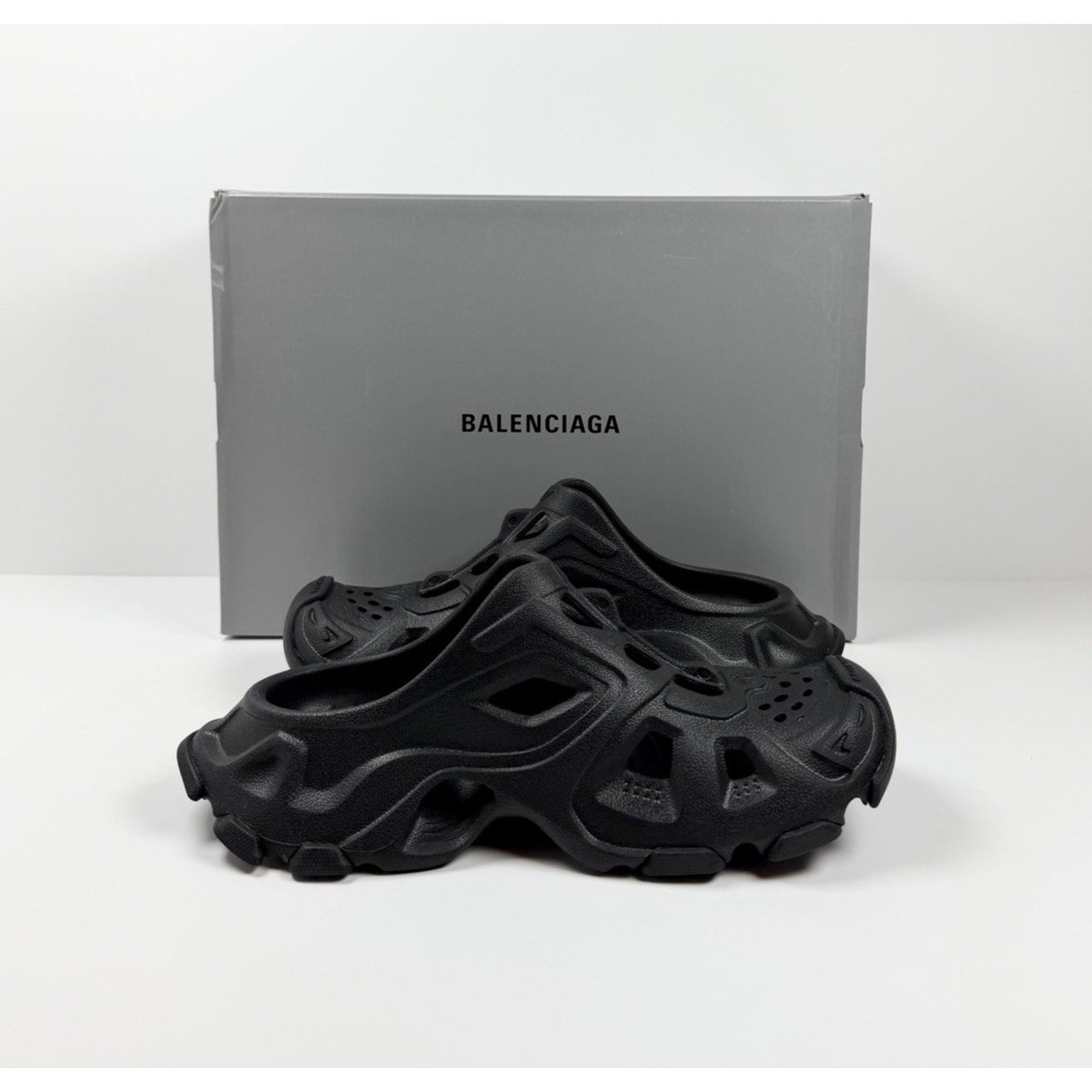 Size 40EU/7US - Balenciaga HD Mule Slip On Black NEW