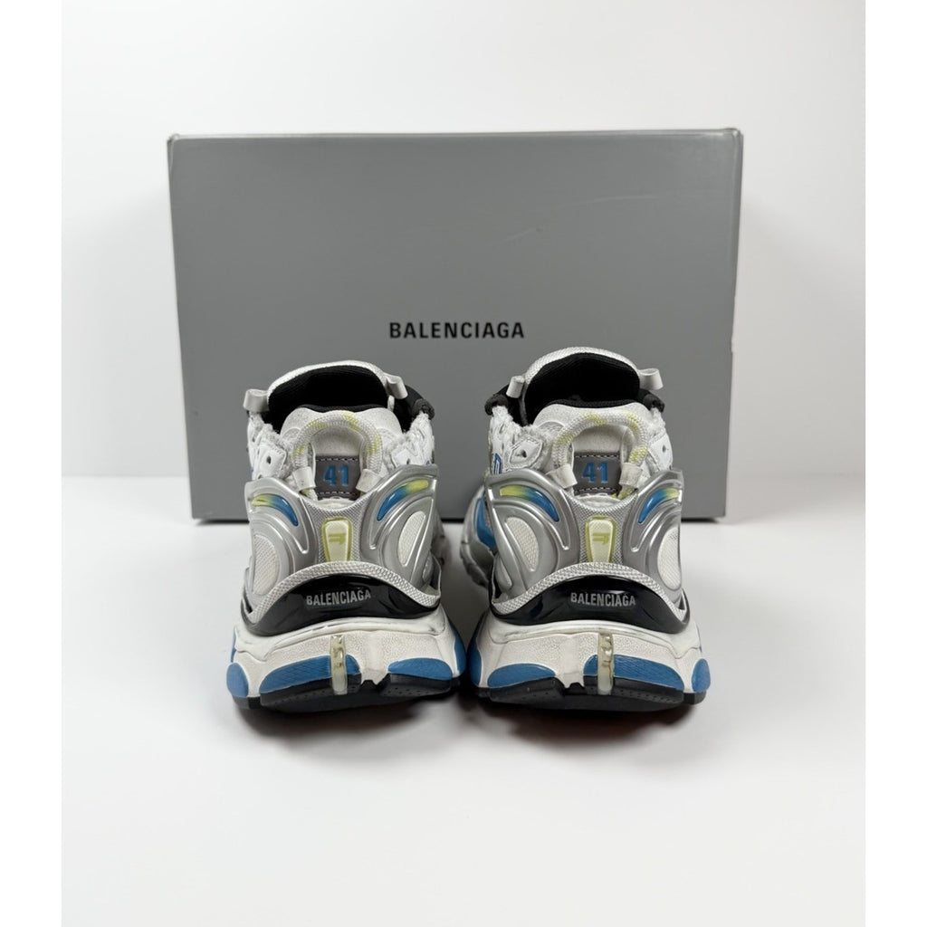 Size 41EU/8US - Balenciaga Runner White Yellow Blue NEW!