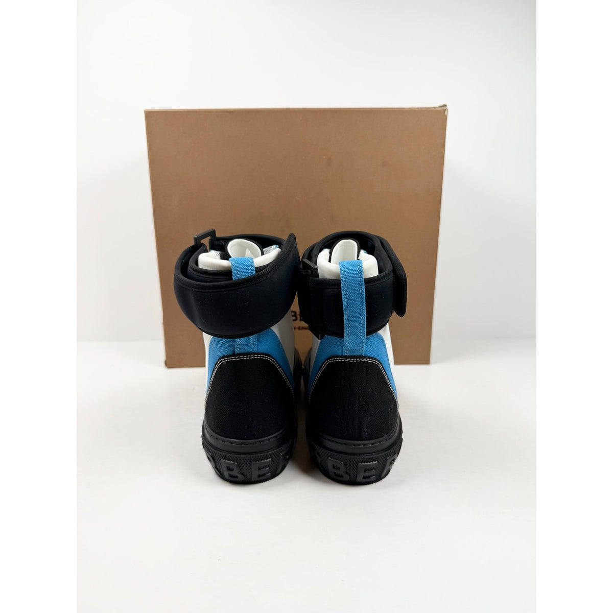 Size 40EU/7US - Burberry High Top Black Blue