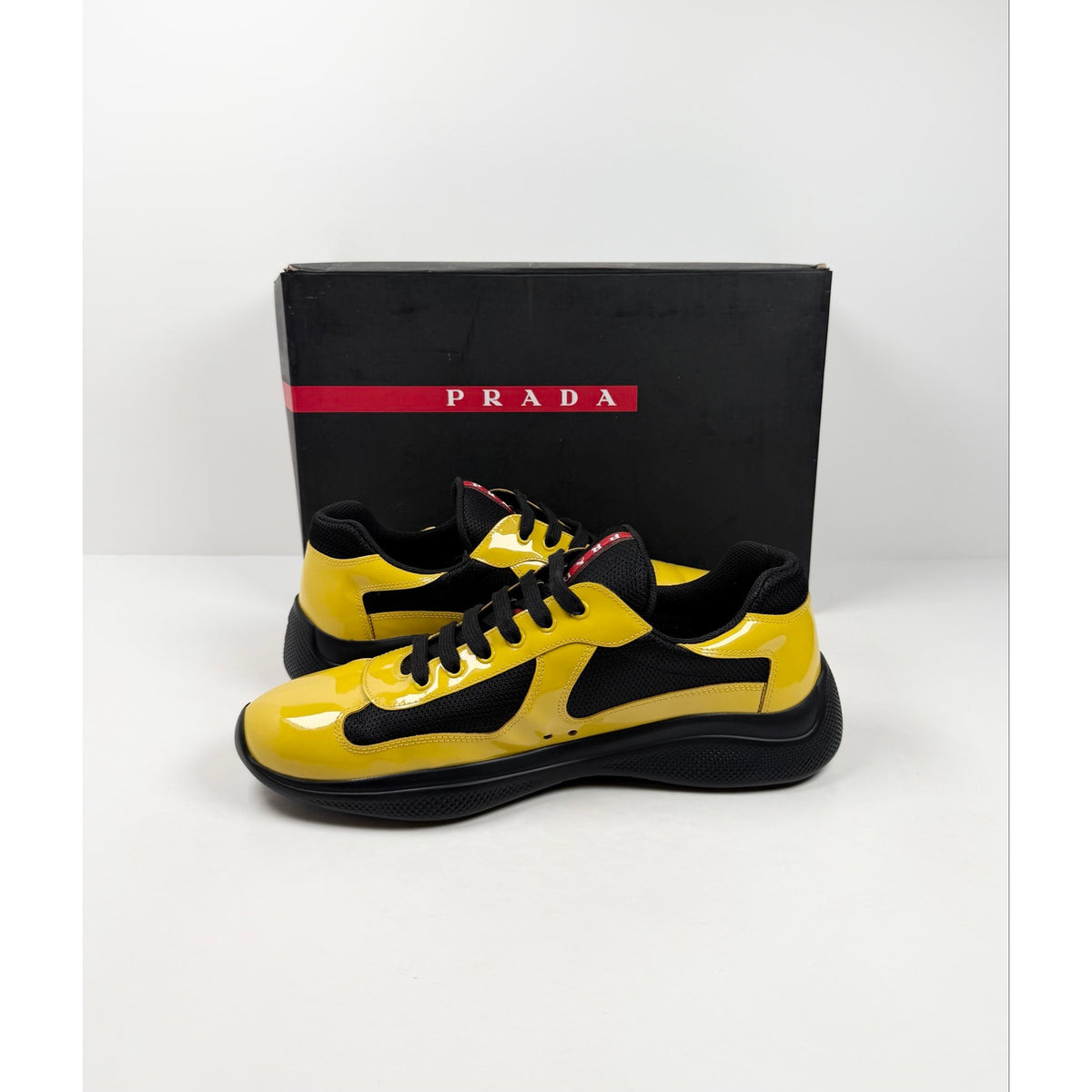 Size 11UK/12US - Prada Americas Cup Yellow Black