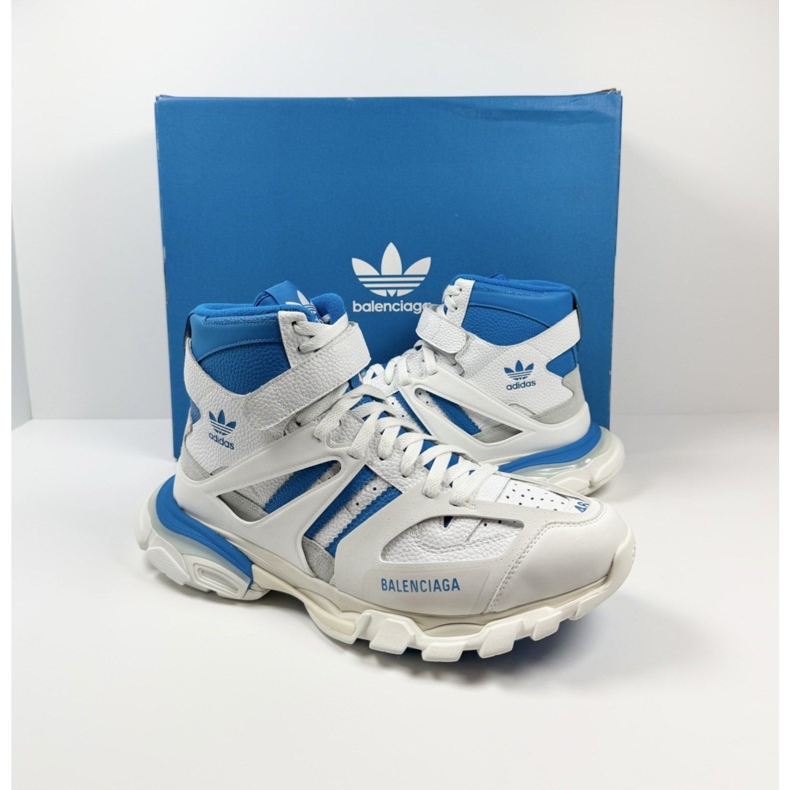 Size 46EU/13US - Balenciaga x adidas Track Forum High NEW
