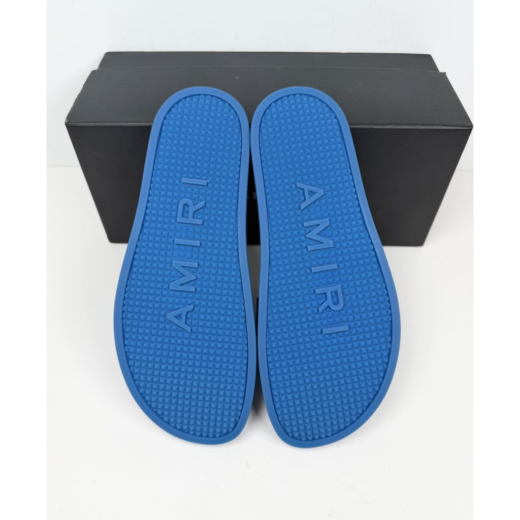 Size 41EU/8US- Amiri Logo Pool Slides NEW