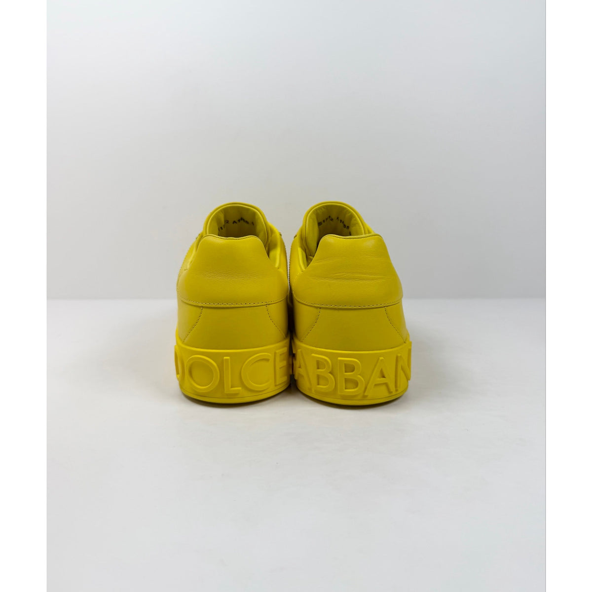 Size 9UK/10US - Dolce & Gabbana Portofino Yellow