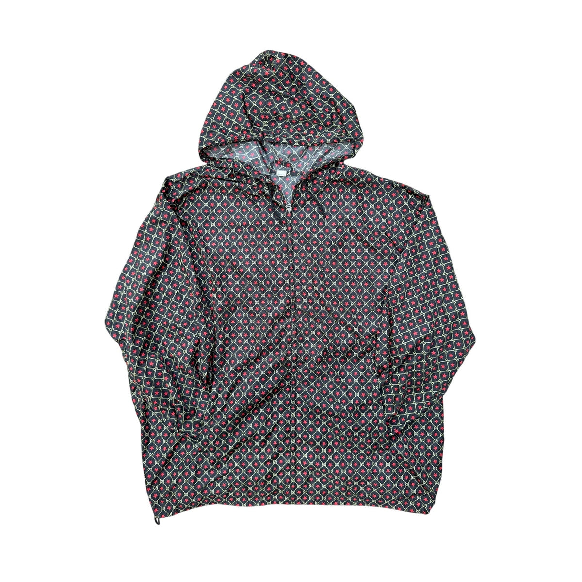 Size 2XL - Gucci Nylon Red Star Windbreaker