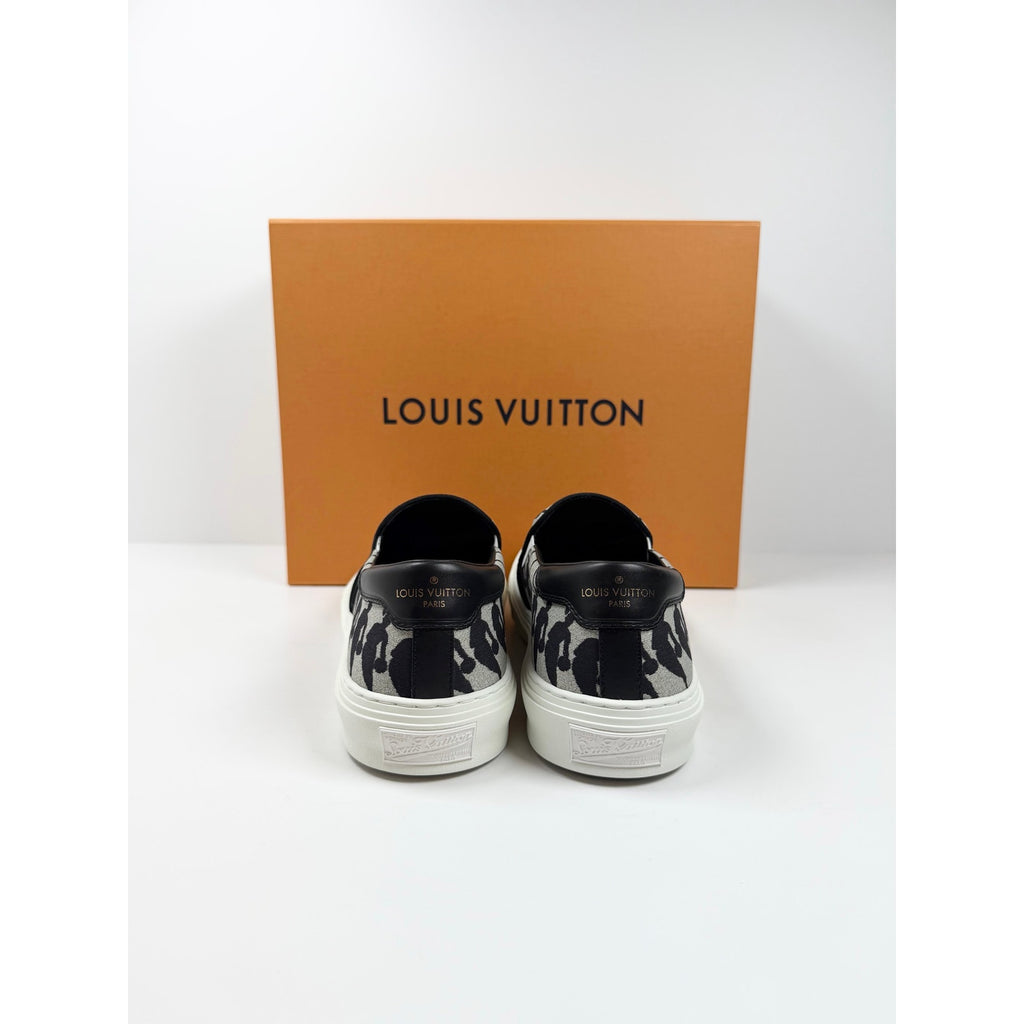 Size 7LV/8US - Louis Vuitton x NBA Trocadero Slip On NEW