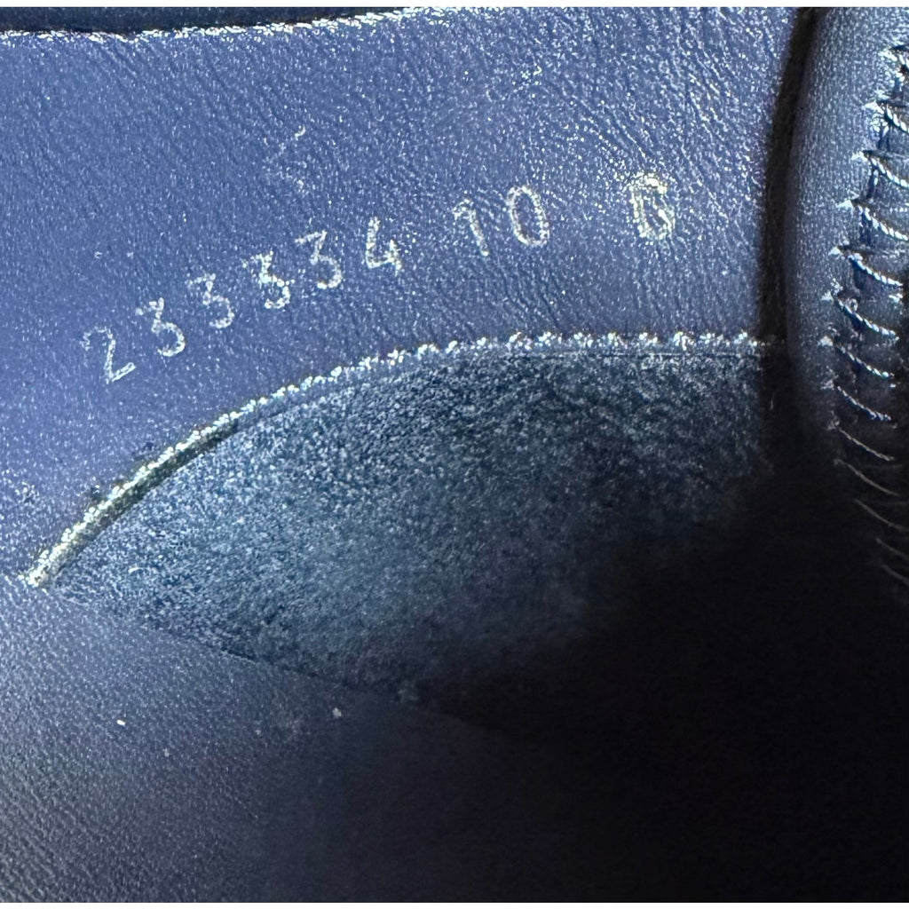 Size 10.5US - Gucci Guccissima Leather Web Low Top