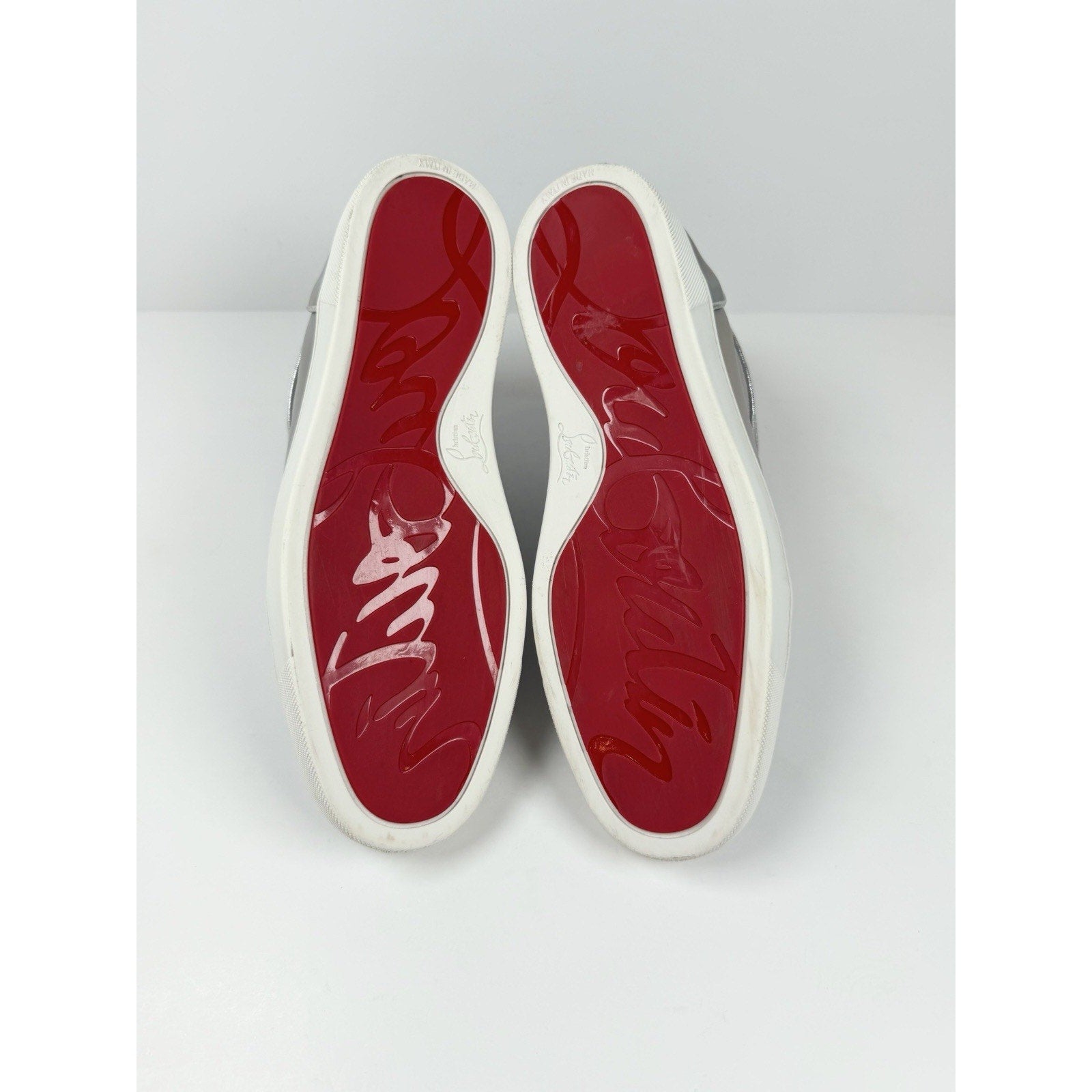 Size 44EU/11US - Christian Louboutin Reflective High Top