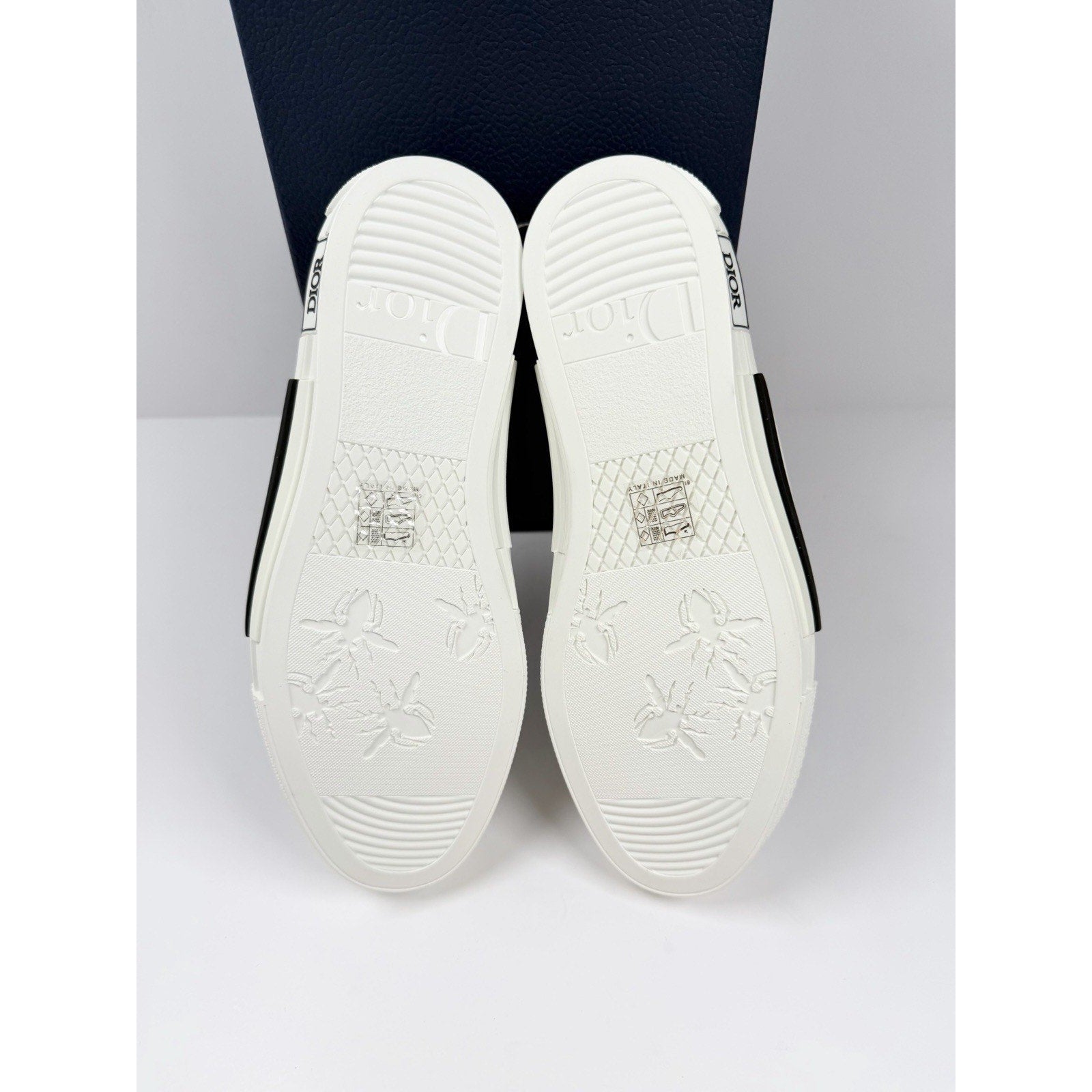 Size 41EU/8US - Dior Slip On Black White Sneakers NEW