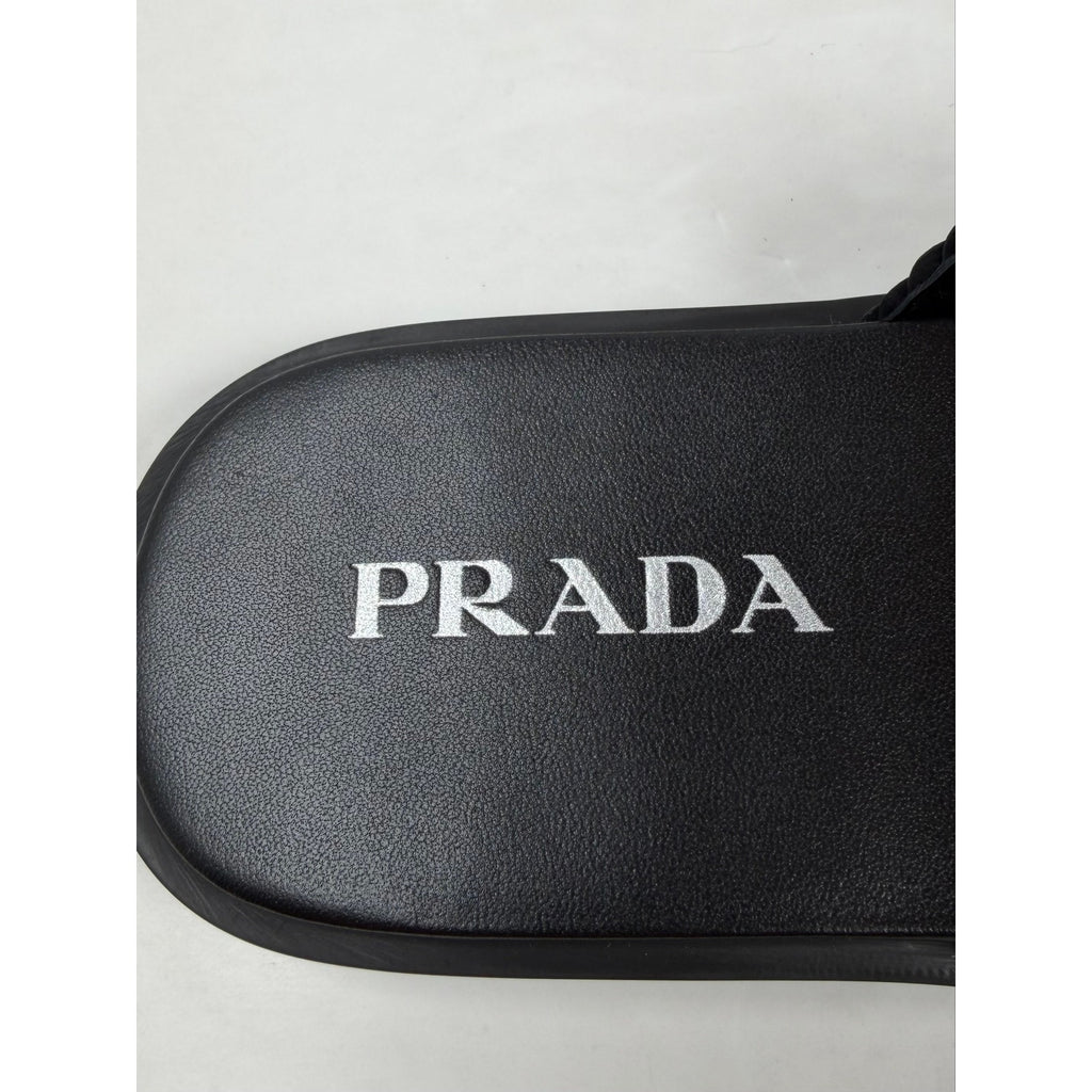 Size 10UK/11US - Prada Woven Leather Sandals NEW