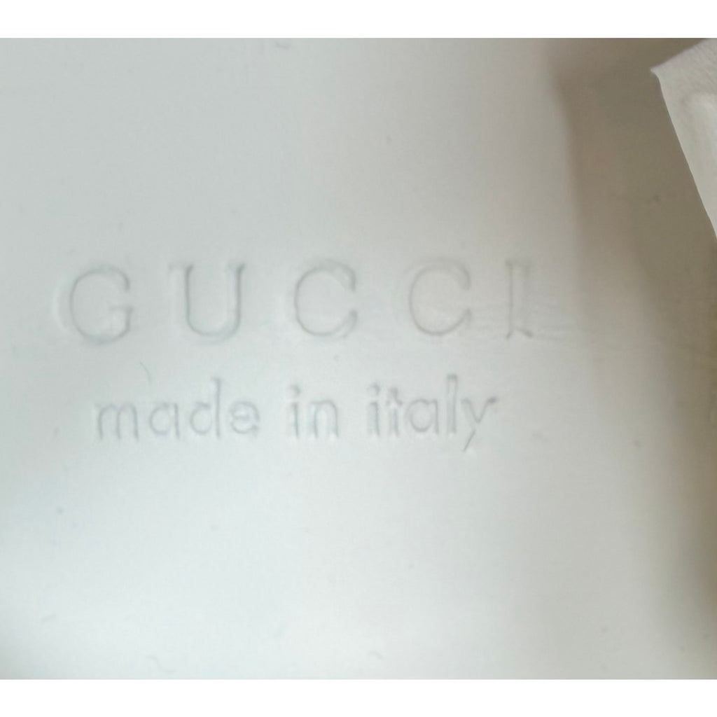 Size 8US - Gucci Ace GG Metallic Silver NEW