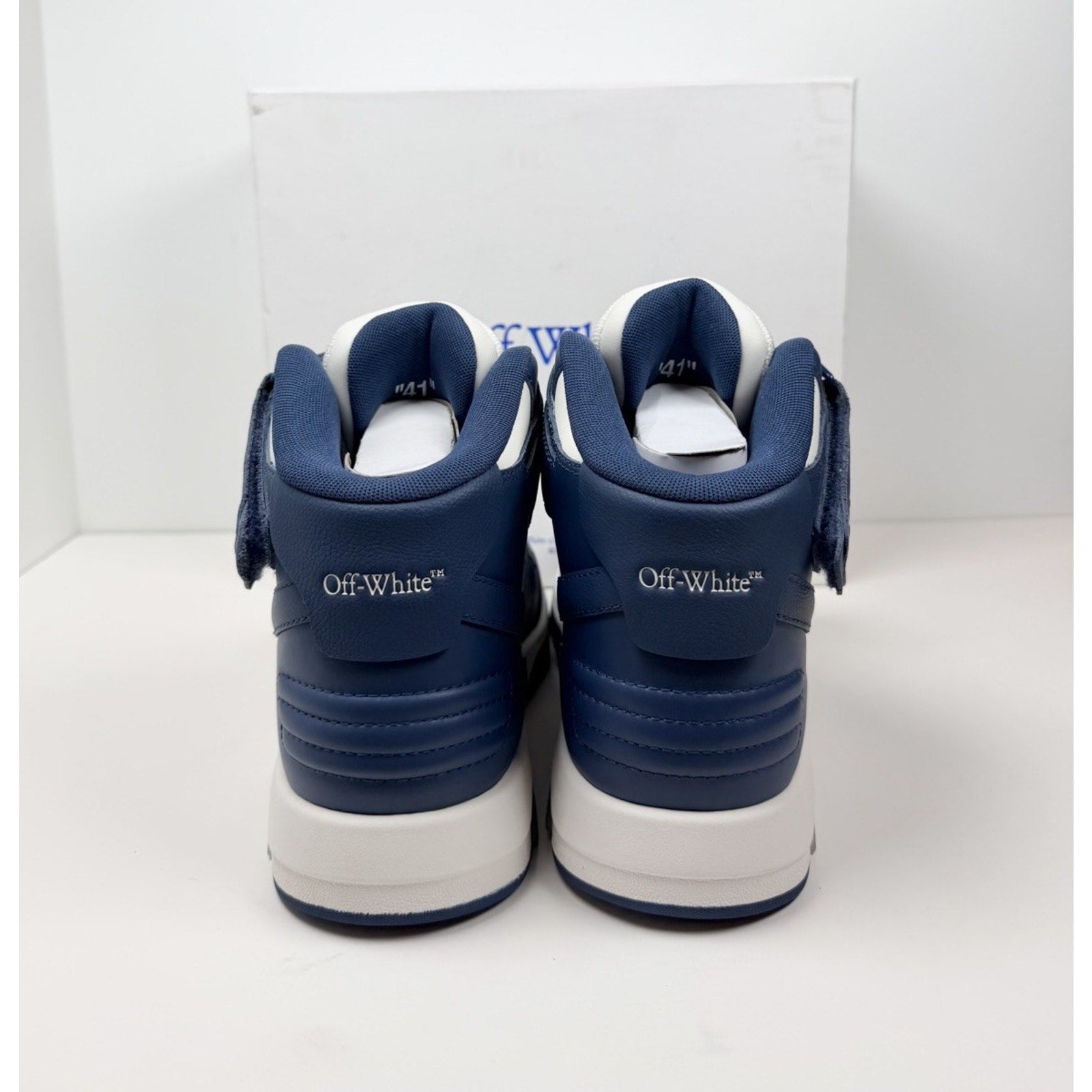 Size 41EU/8US- Off-White Out Of Office Mid Blue NEW