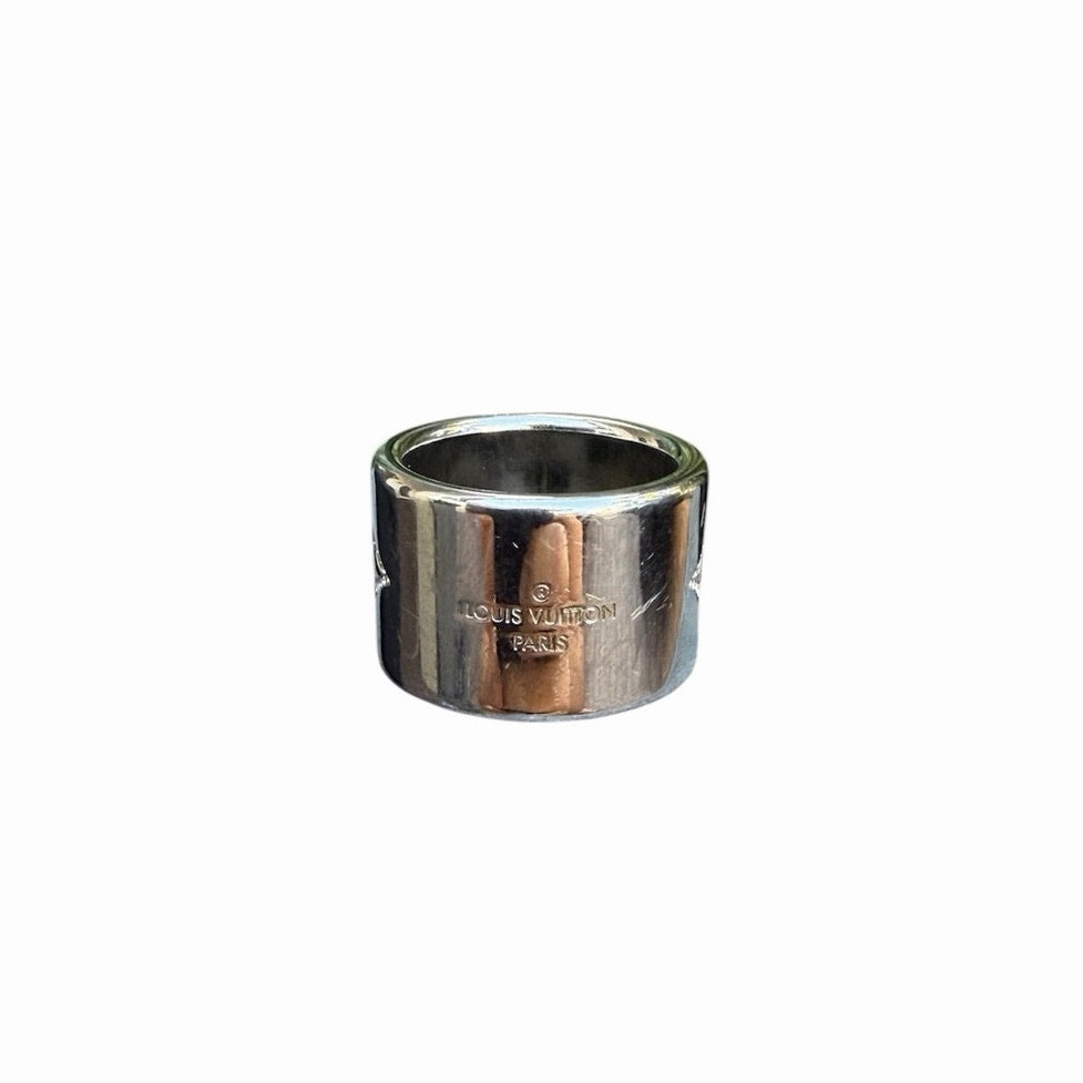 Louis Vuitton Crystal Stass Ring Size M