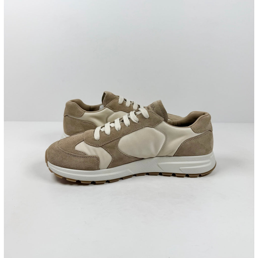 Size 8.5UK/9.5US - Prada Prax Suede Nylon NEW