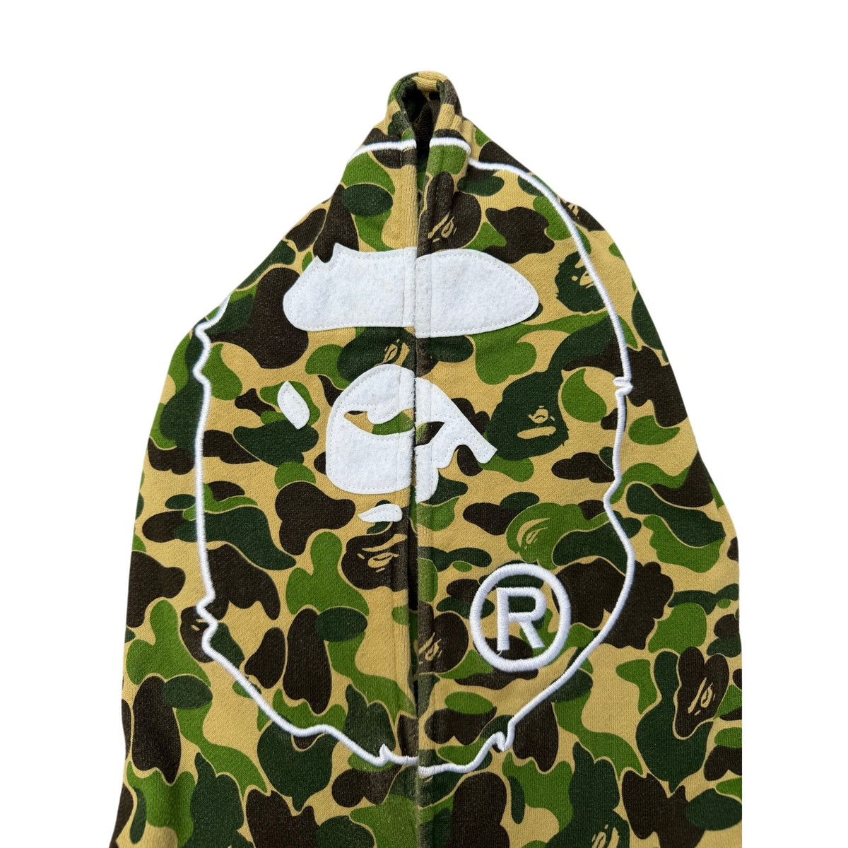 Size XL - Bape ABC Camo Zip Up Hoodie